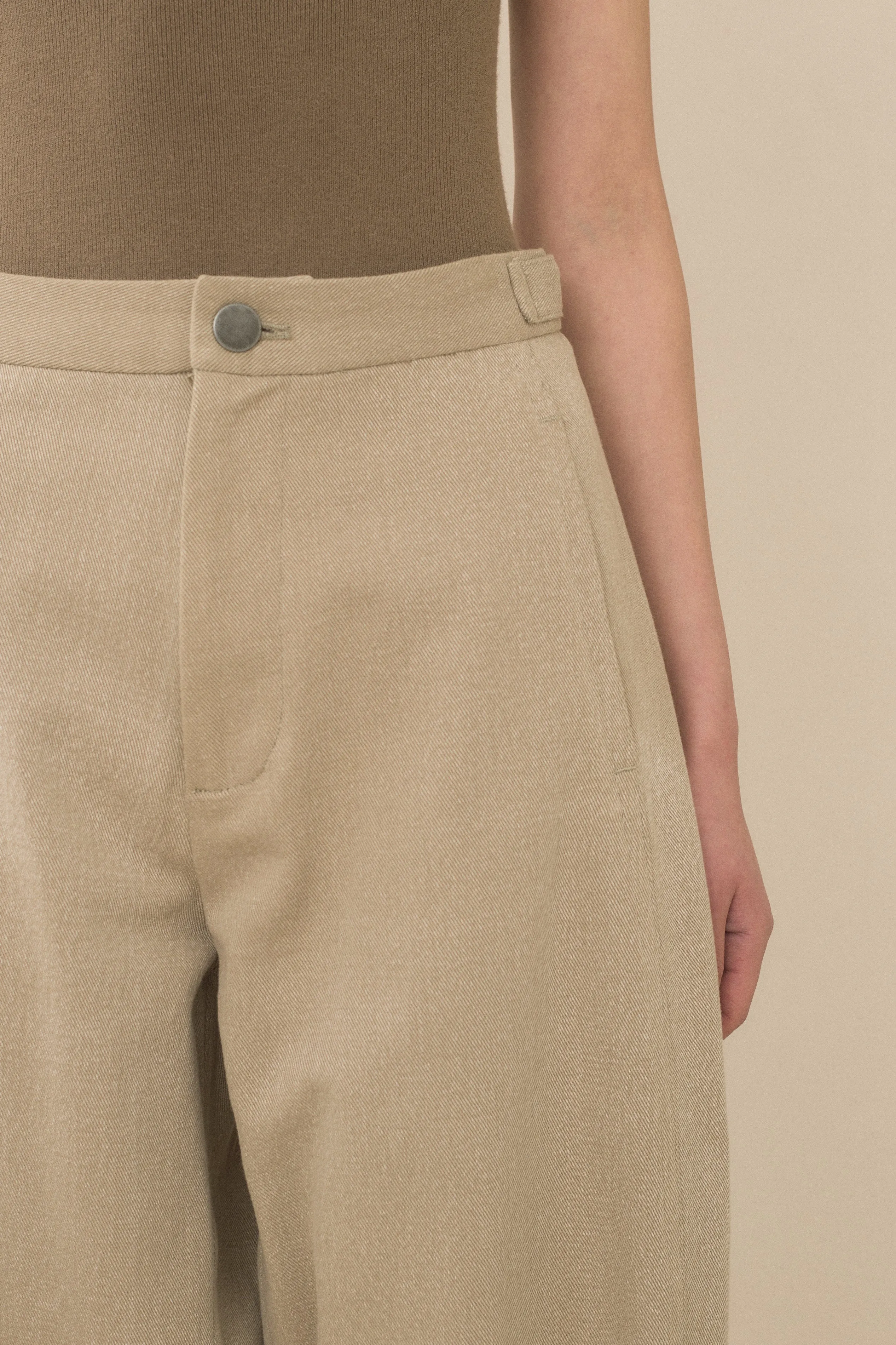TWILL PANTS sold by Lauren Manoogian product image thumbnail 4