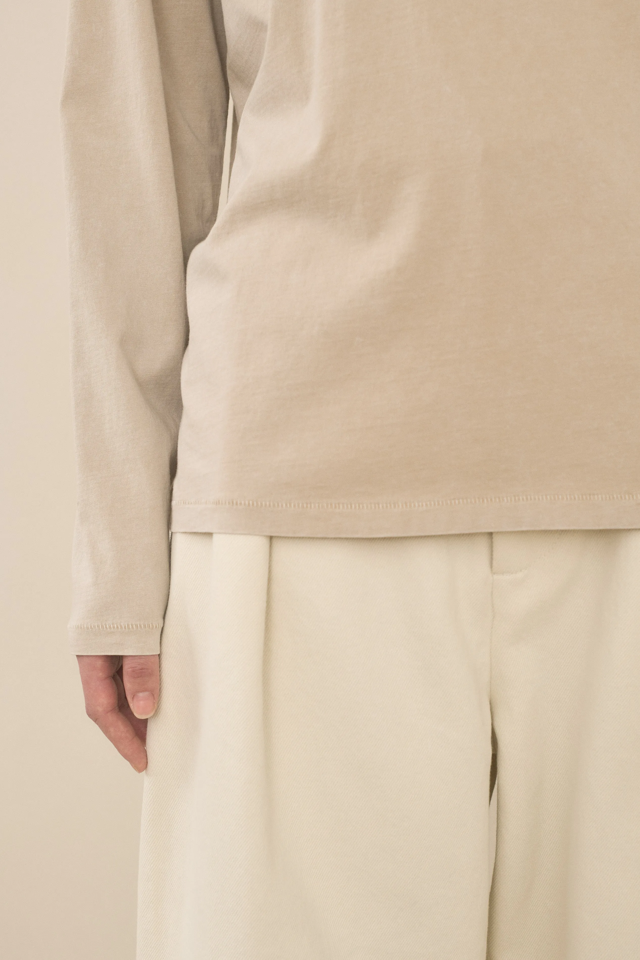 BIAS LONG SLEEVE TEE sold by Lauren Manoogian product image thumbnail 4