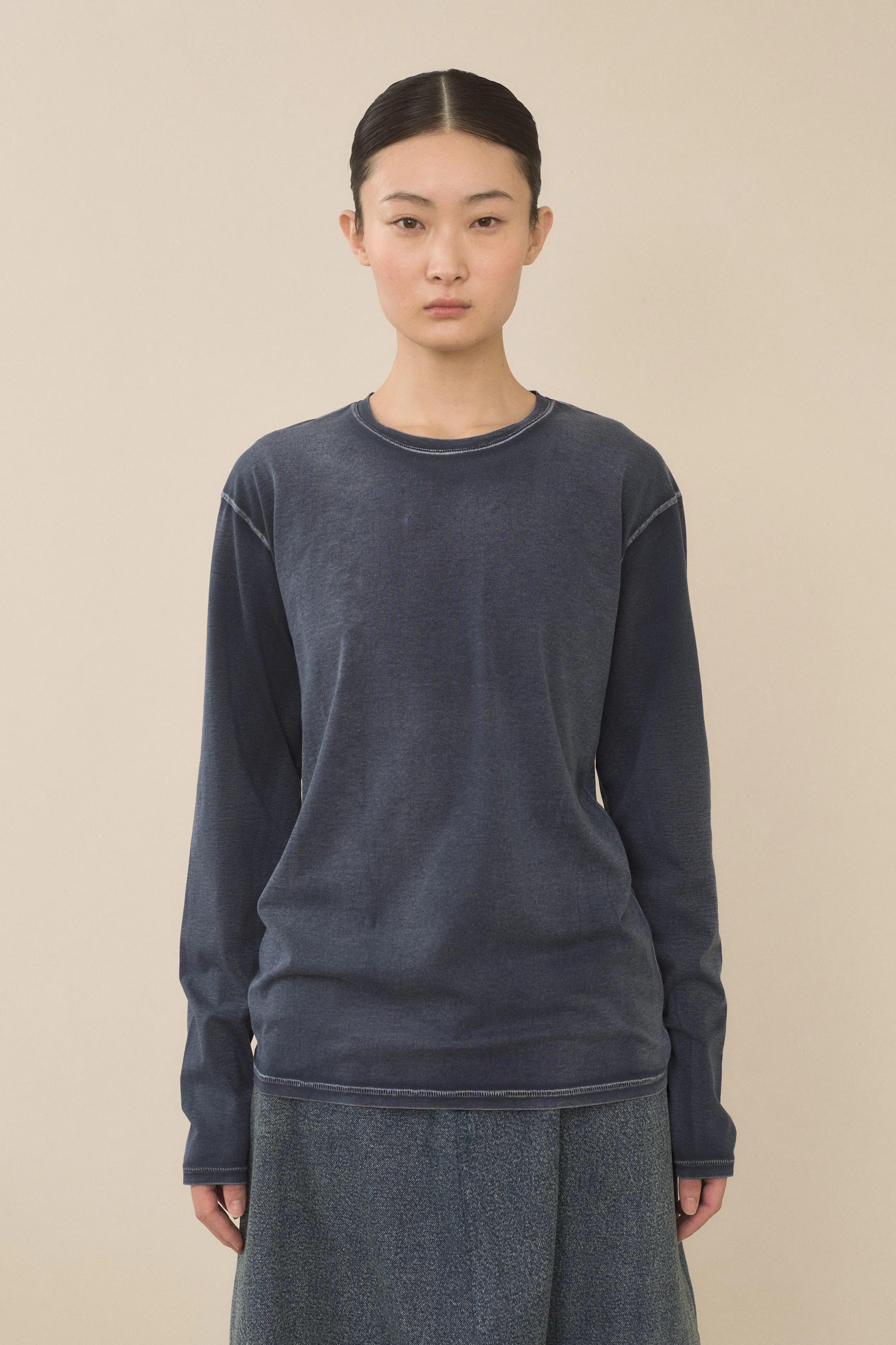 BIAS LONG SLEEVE TEE sold by Lauren Manoogian