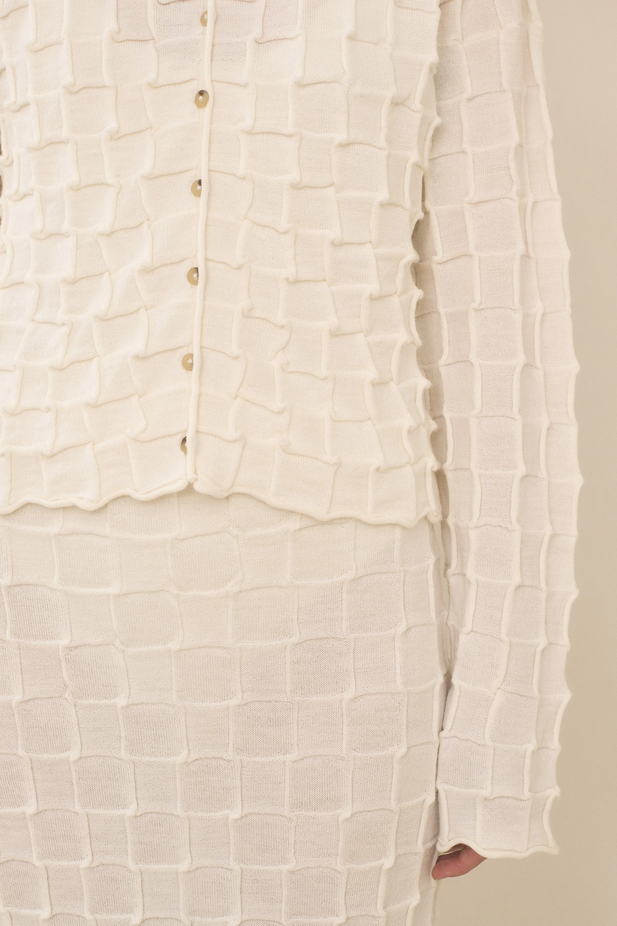 INLAY CARDIGAN sold by Lauren Manoogian product image thumbnail 4