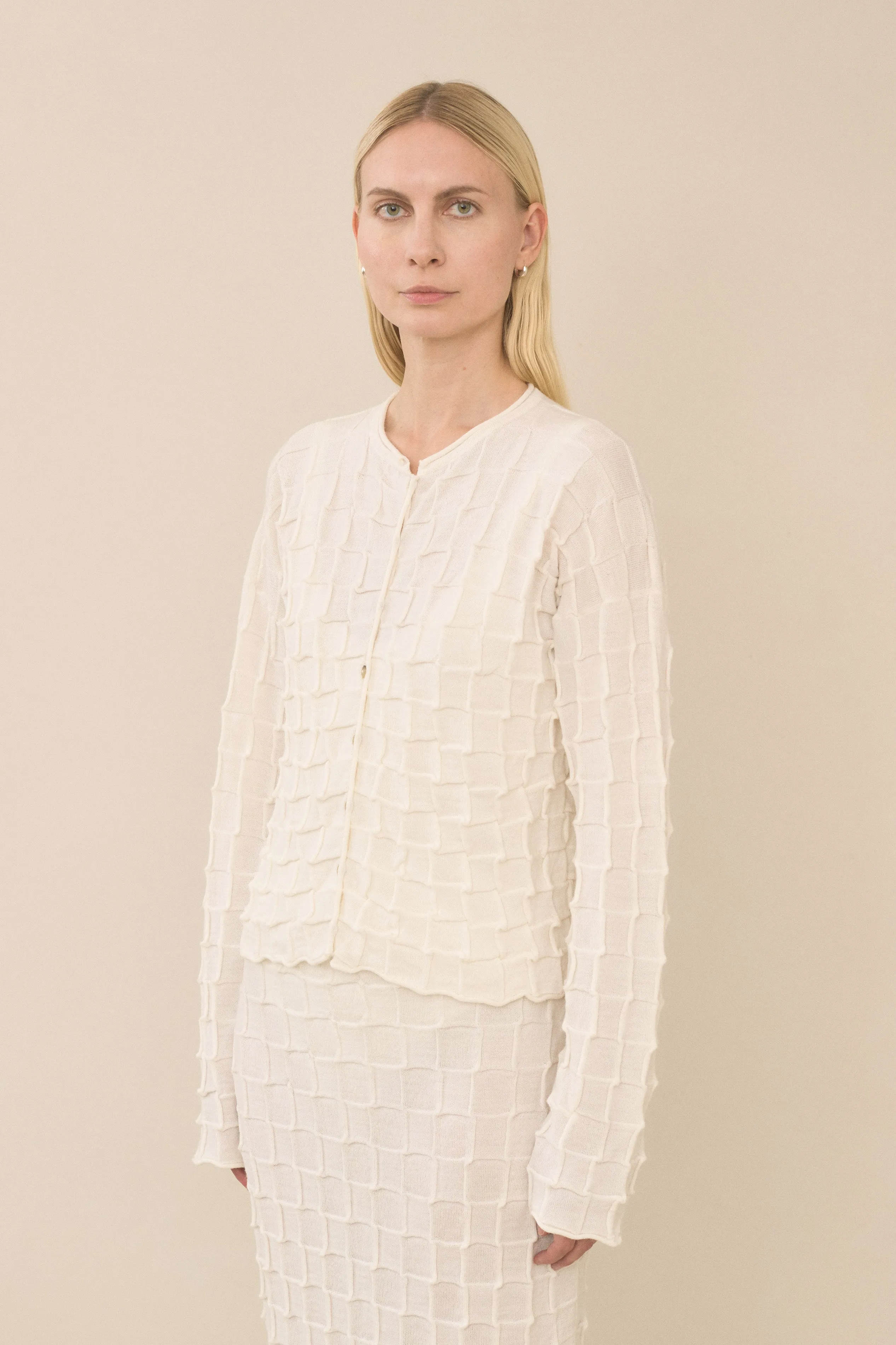 INLAY CARDIGAN sold by Lauren Manoogian product image thumbnail 5