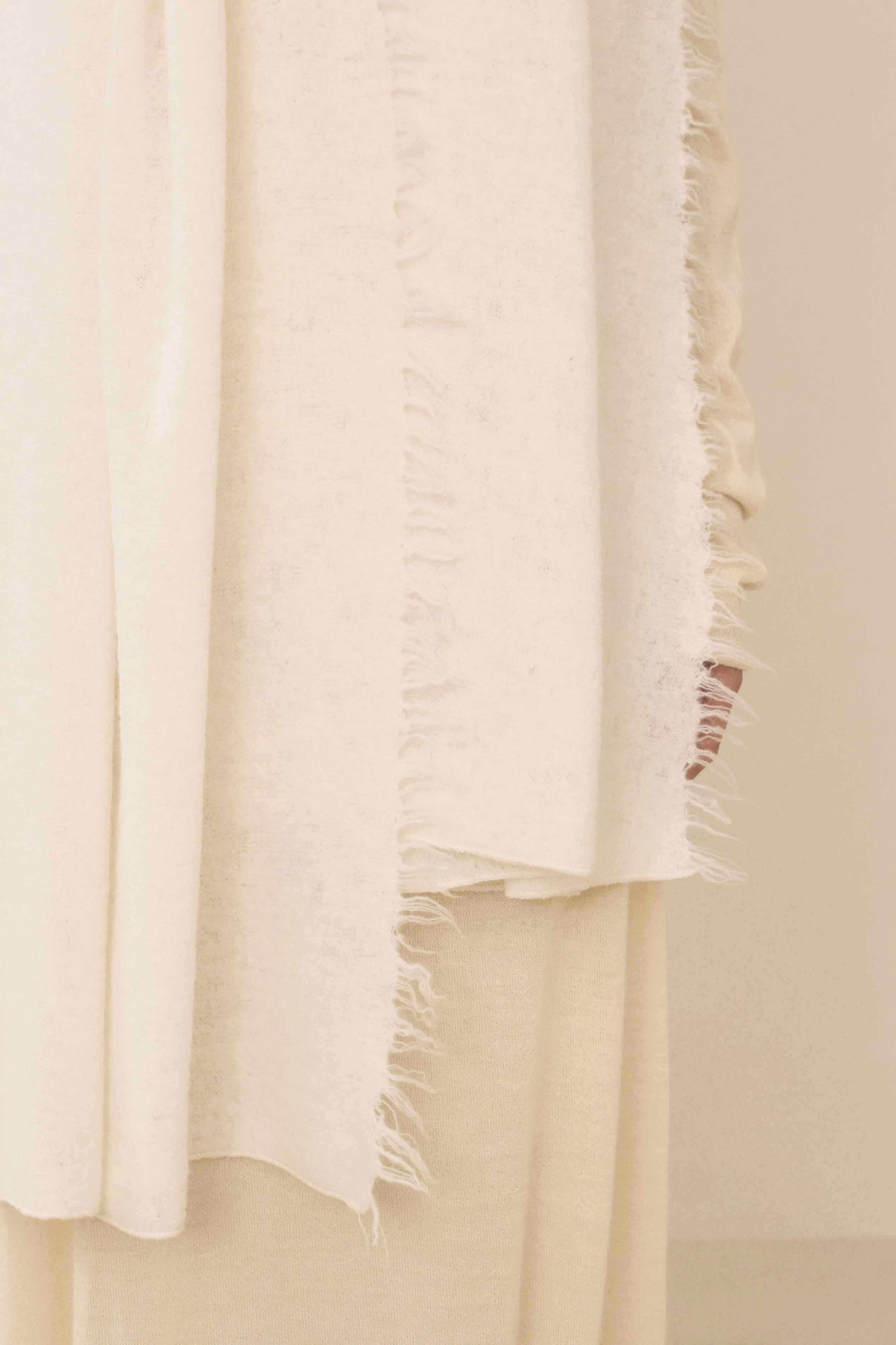 FELT FRINGE SCARF sold by Lauren Manoogian product image thumbnail 5