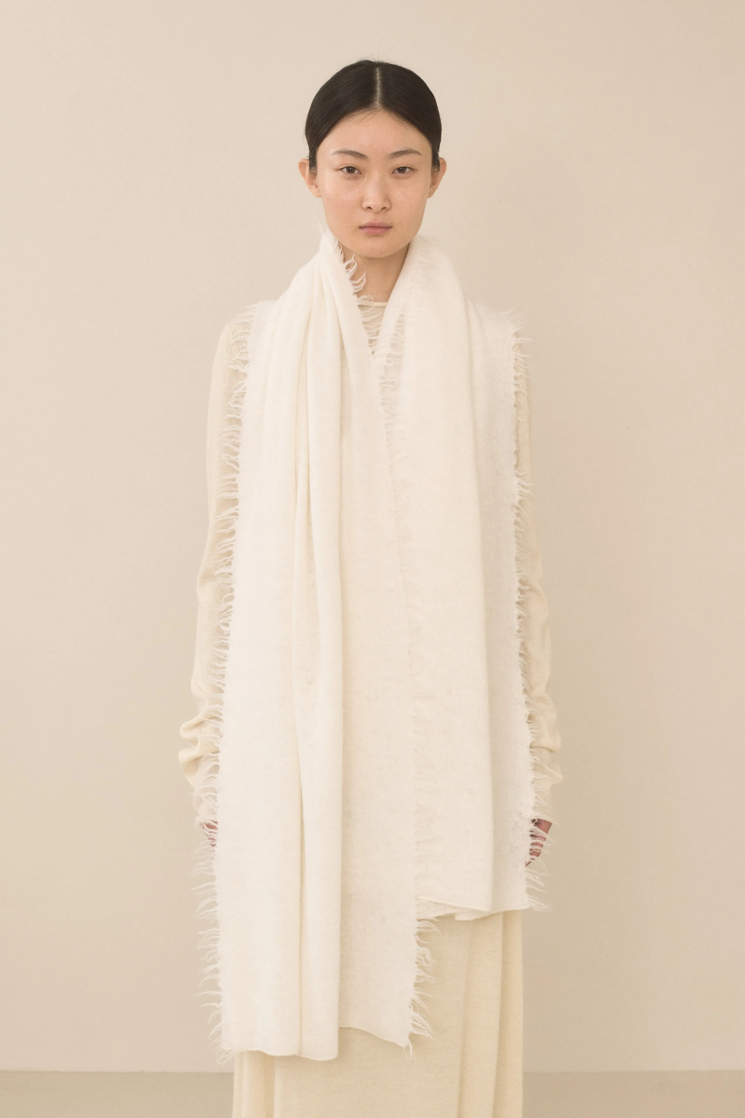 FELT FRINGE SCARF sold by Lauren Manoogian product image thumbnail 2