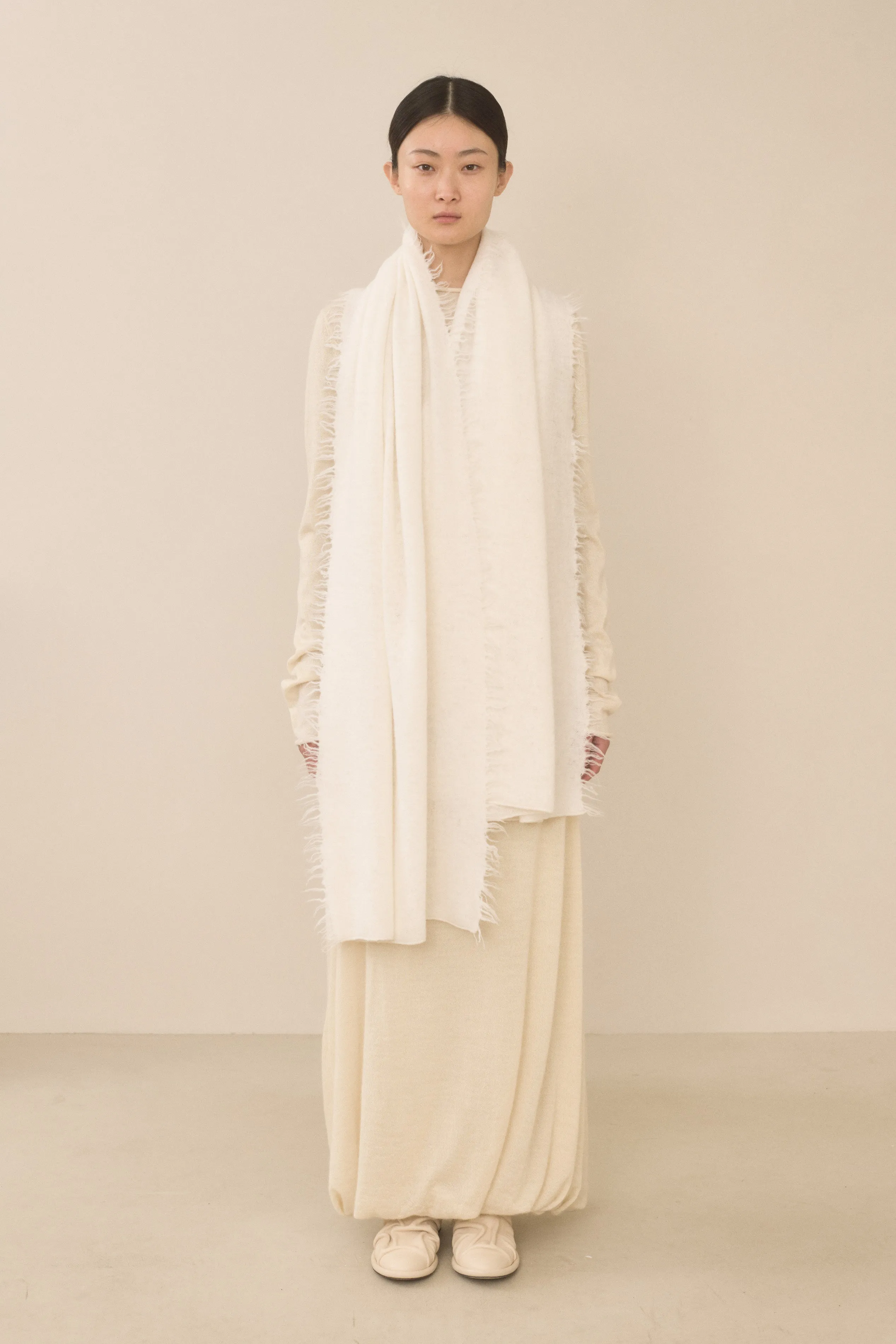 FELT FRINGE SCARF sold by Lauren Manoogian product image thumbnail 3