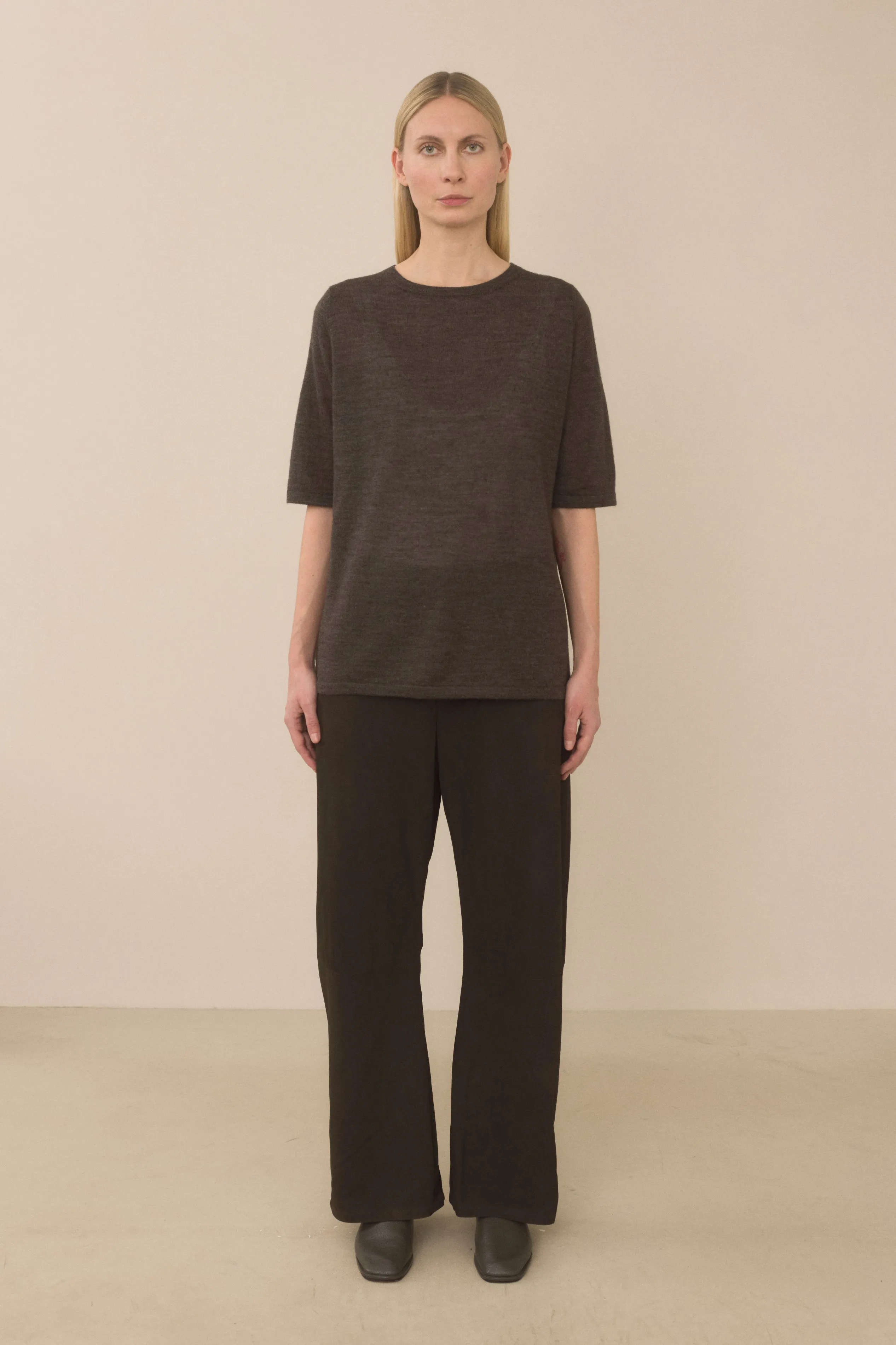 SUEDE GALLERY TROUSER sold by Lauren Manoogian product image thumbnail 2