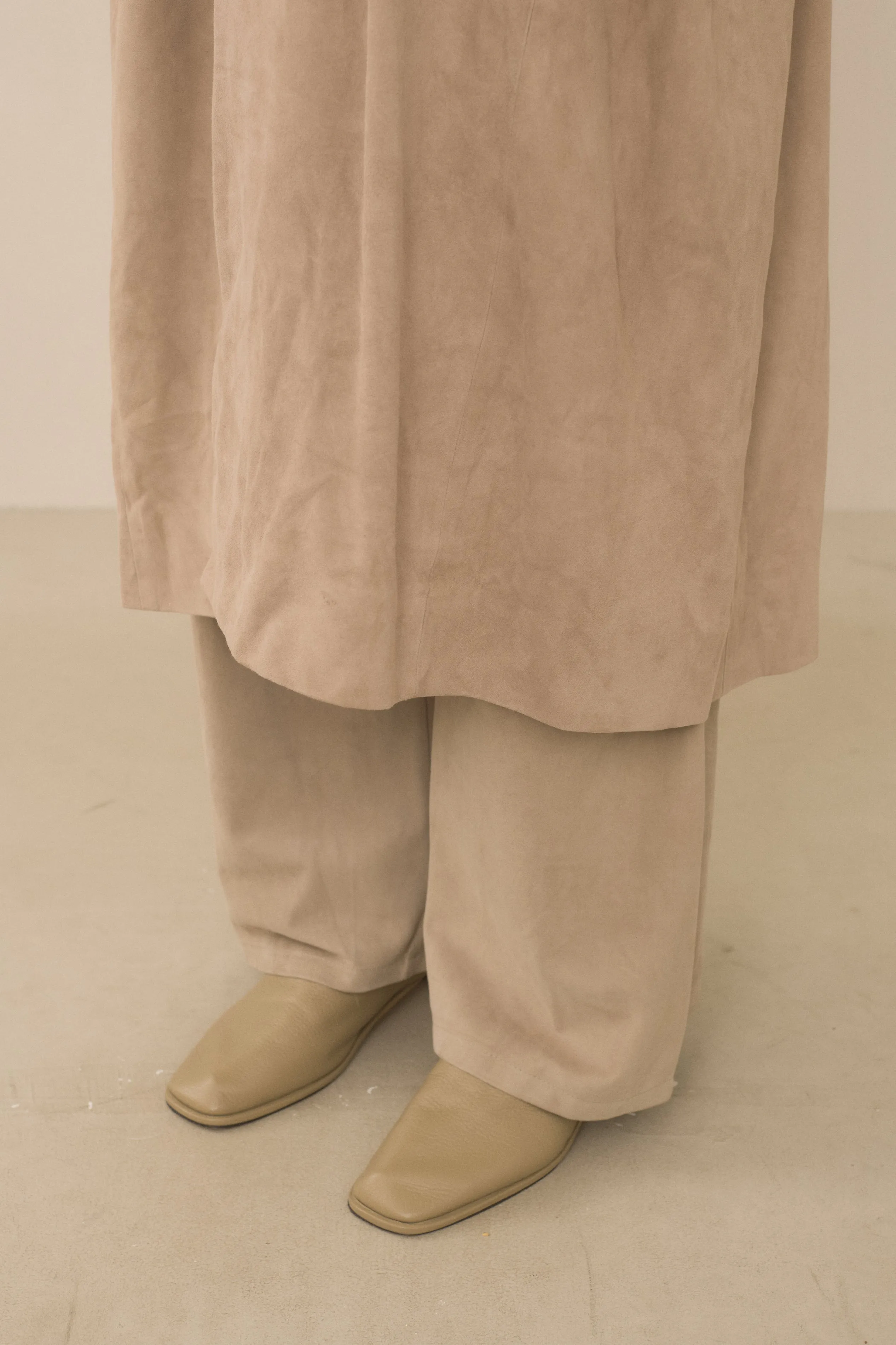 SUEDE CAR COAT sold by Lauren Manoogian product image thumbnail 4