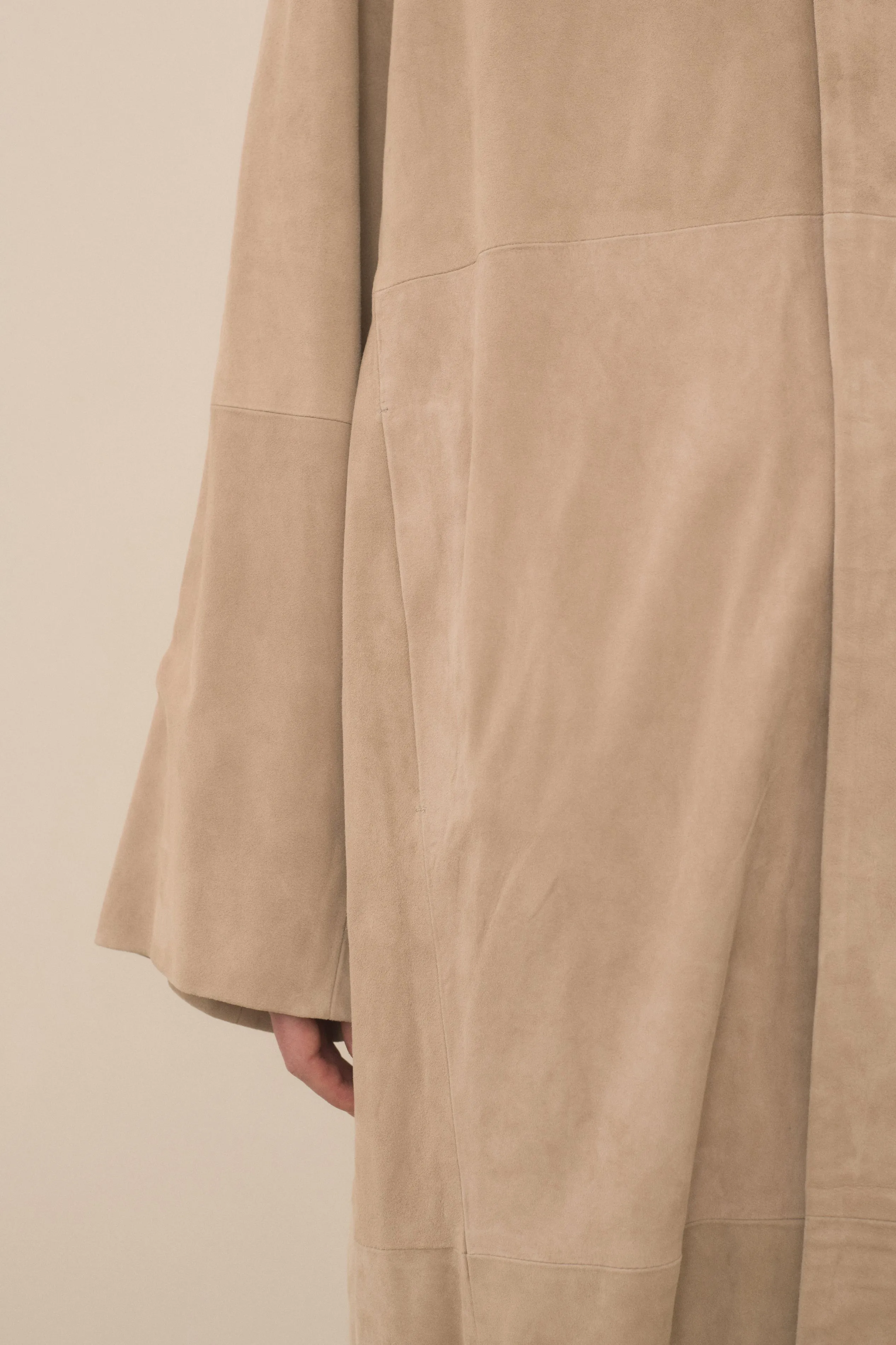 SUEDE CAR COAT sold by Lauren Manoogian product image thumbnail 3