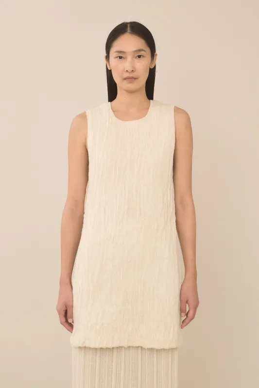 GAUZE APRON SHELL made by Lauren Manoogian