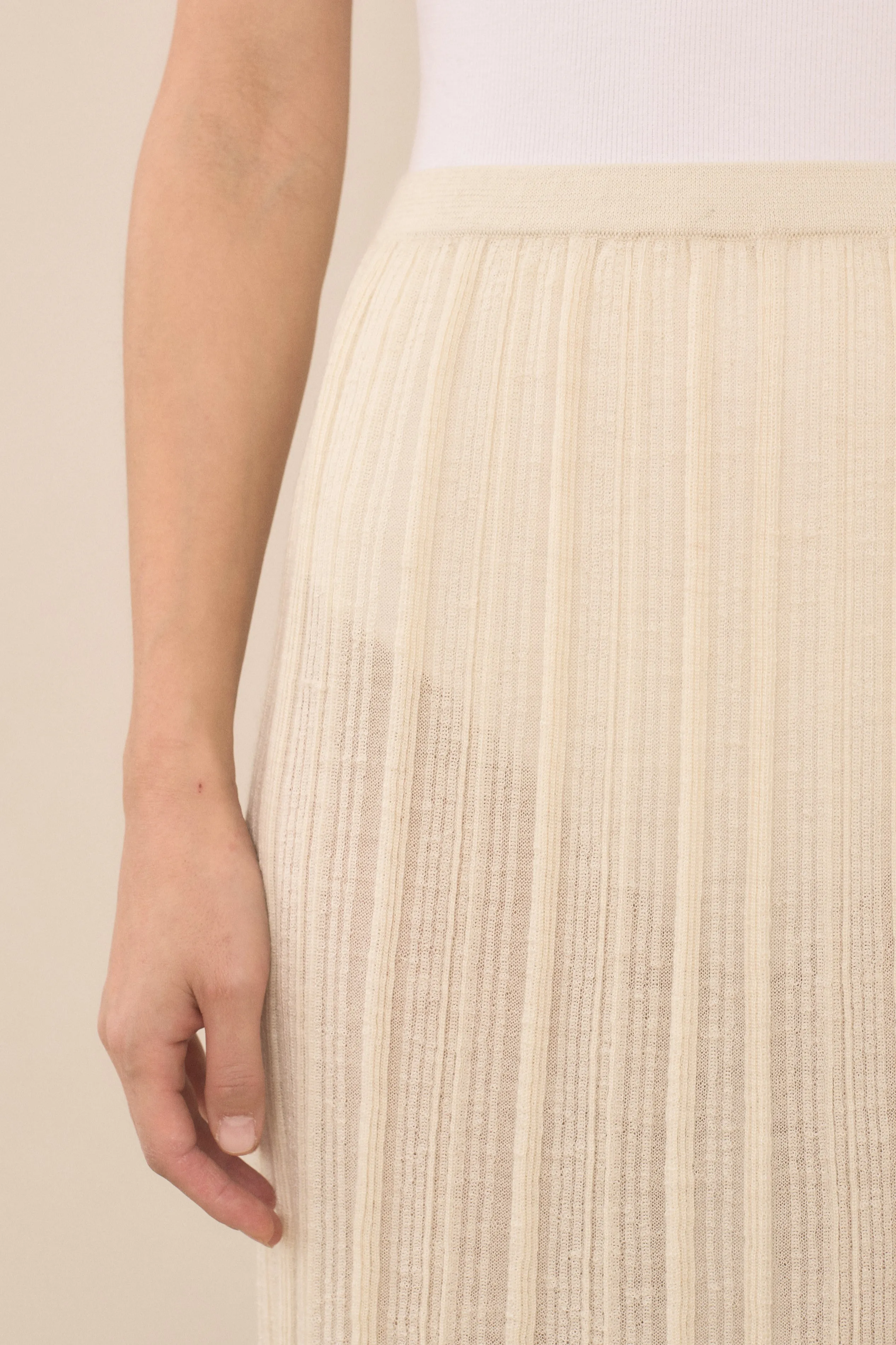 PLISSE SKIRT sold by Lauren Manoogian product image thumbnail 4