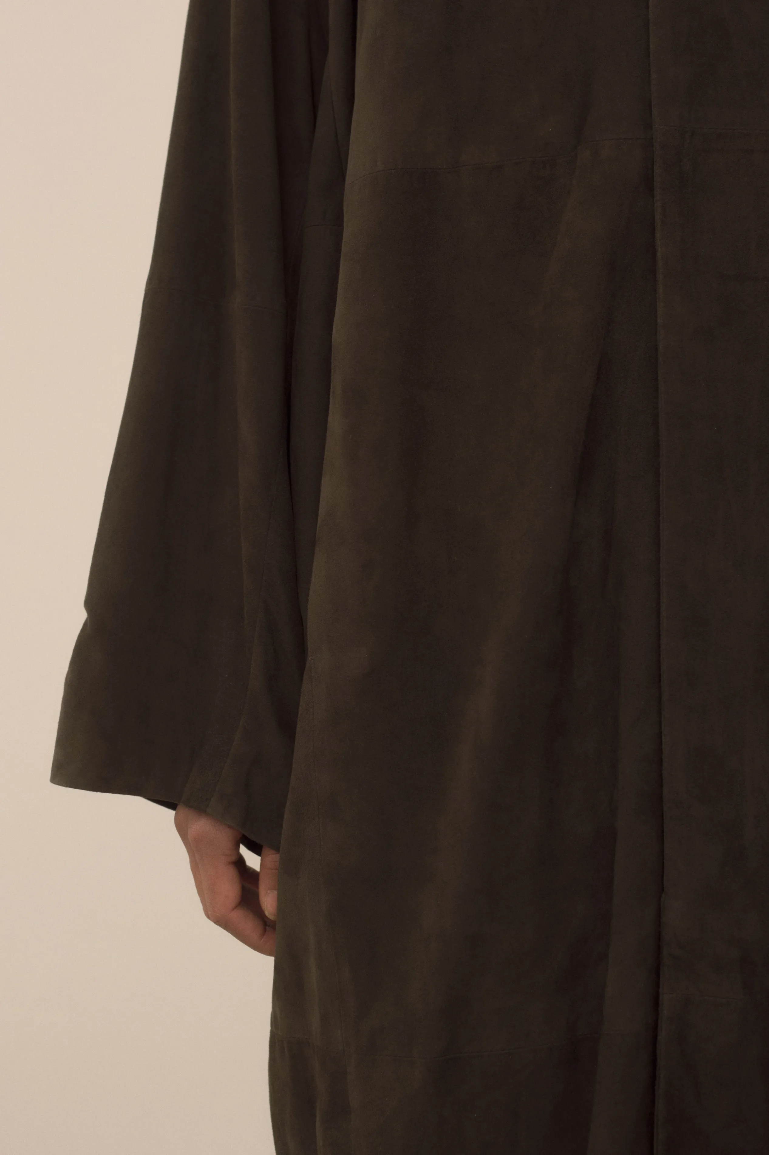 SUEDE CAR COAT sold by Lauren Manoogian product image thumbnail 2