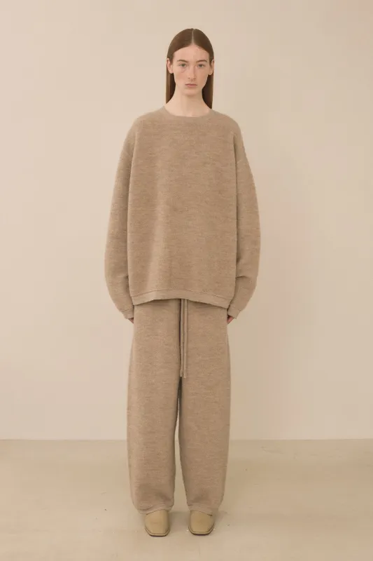 FINE TERRY TROUSER made by Lauren Manoogian