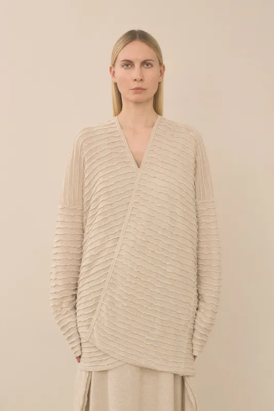 RIPPLE CARDIGAN made by Lauren Manoogian