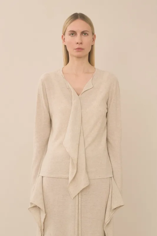 WAVE CARDIGAN made by Lauren Manoogian