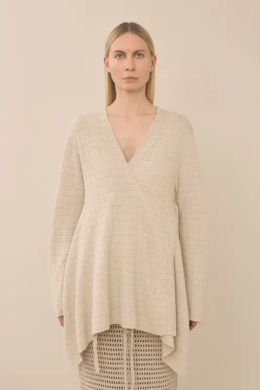 PLANES CARDIGAN made by Lauren Manoogian