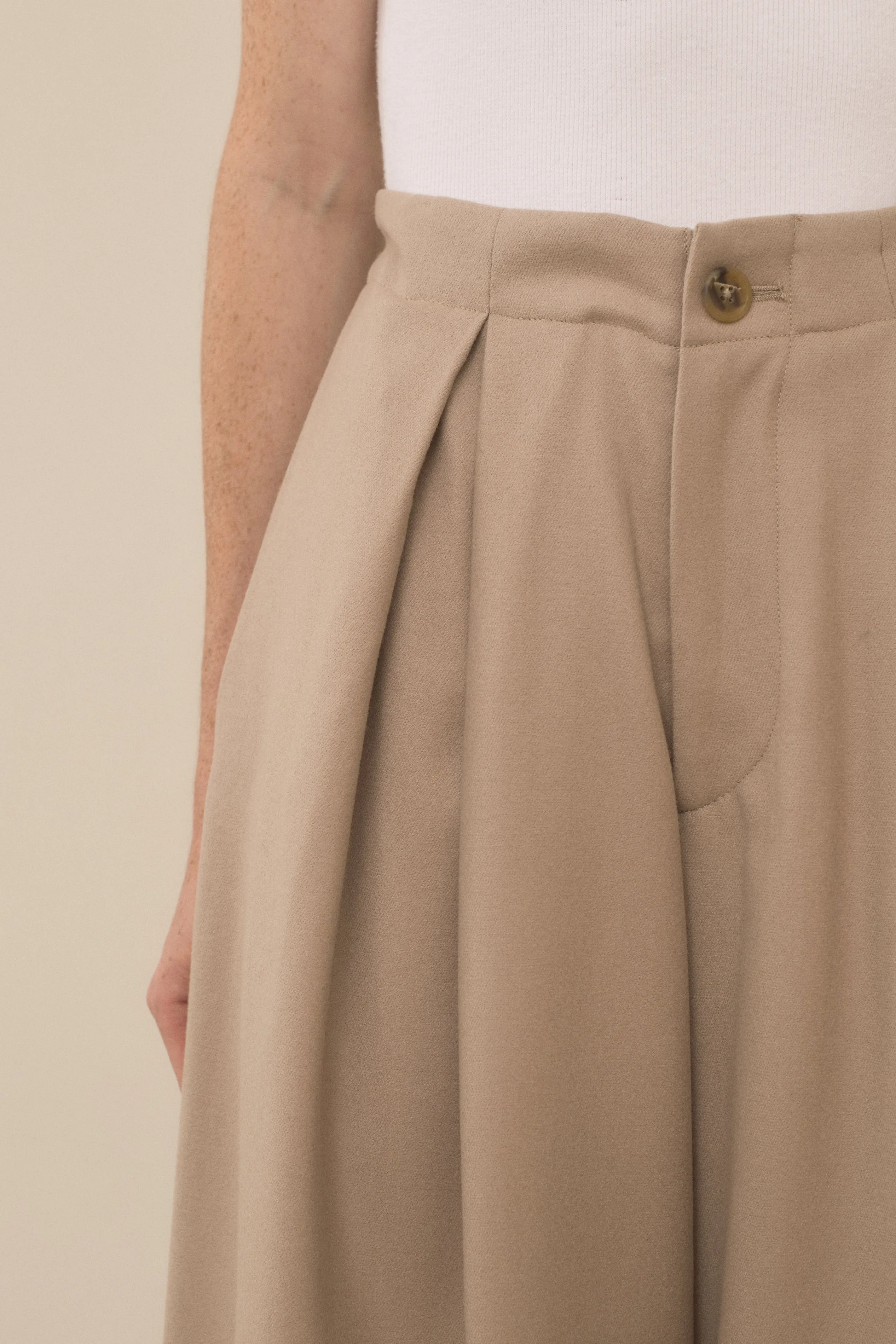 PLEAT TROUSER sold by Lauren Manoogian product image thumbnail 4