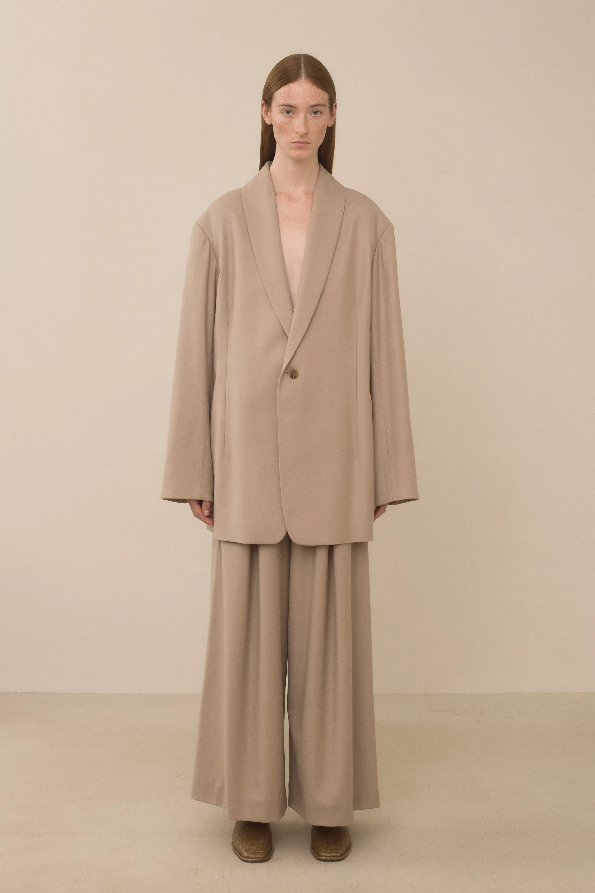 PLEAT TROUSER sold by Lauren Manoogian product image thumbnail 2