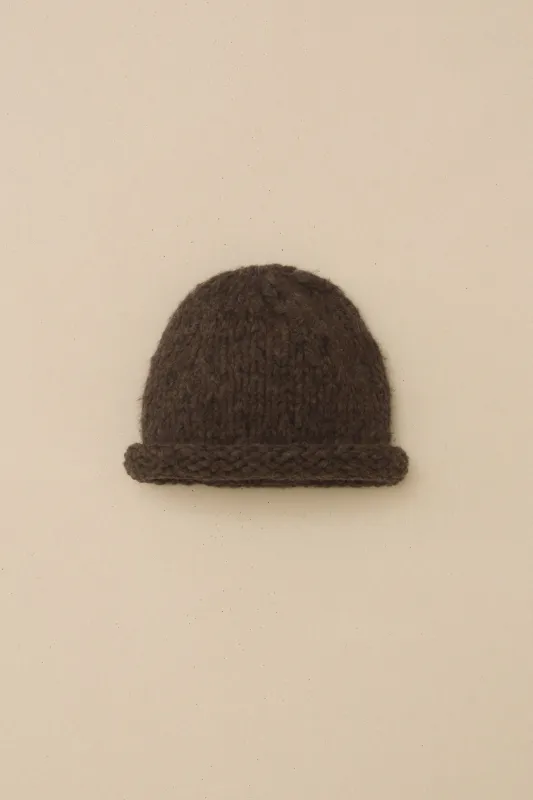 HANDKNIT PAINT ROLL HAT made by Lauren Manoogian