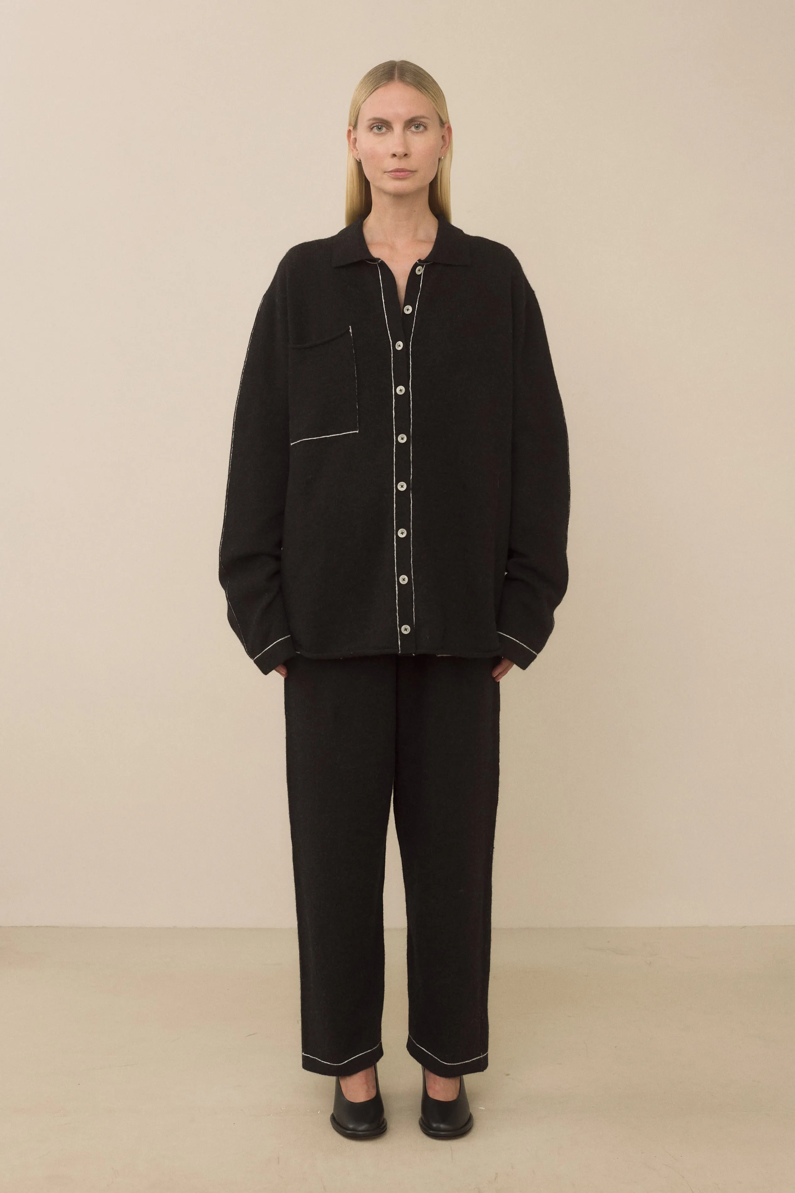 STITCH BIG SHIRT sold by Lauren Manoogian product image thumbnail 2