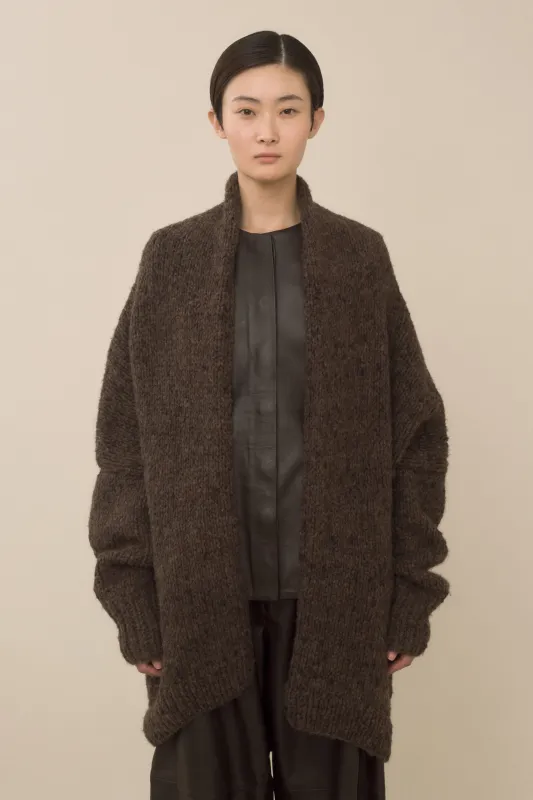 HANDKNIT PAINT L/S COCOON made by Lauren Manoogian