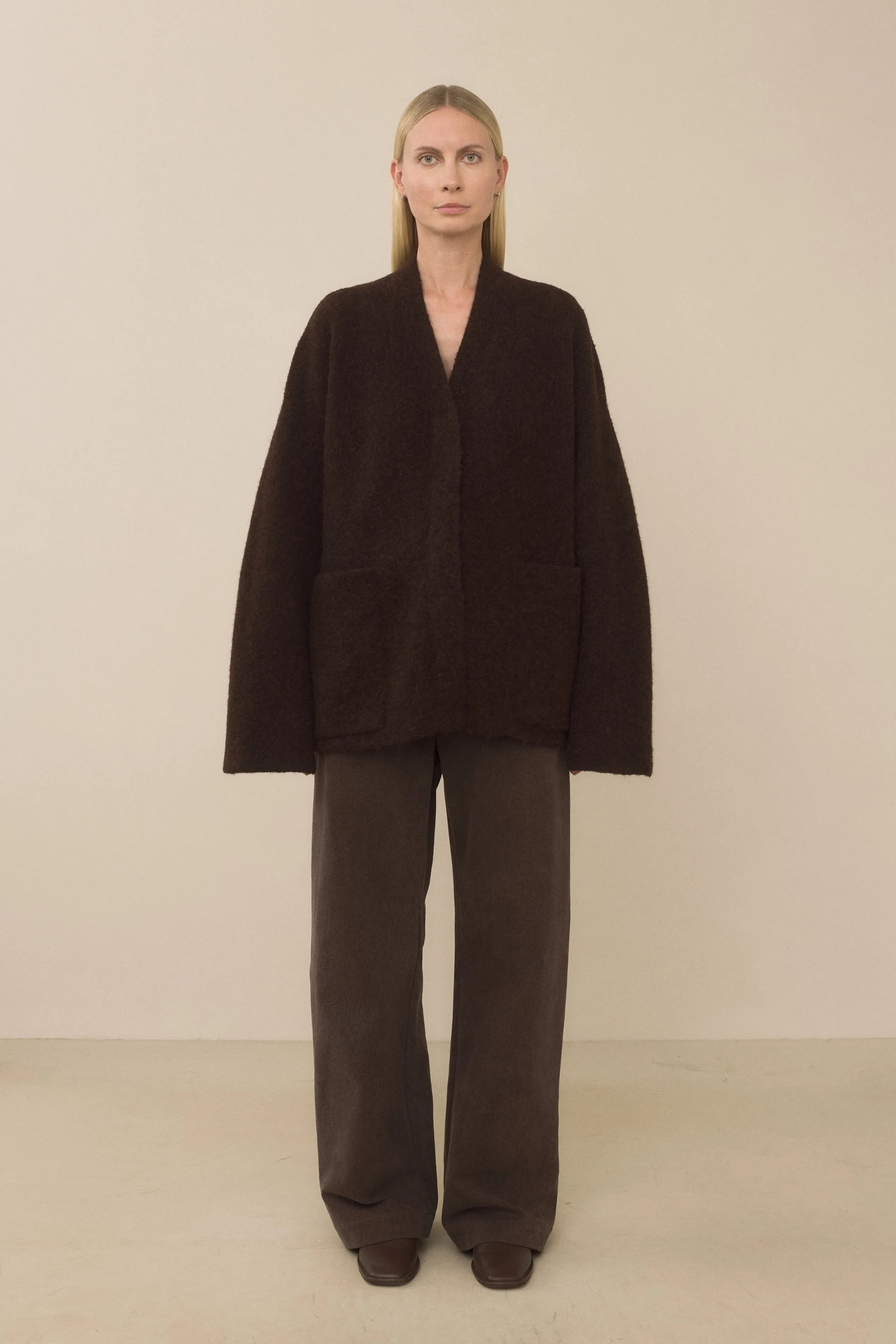 DOUBLE FACE CARDIGAN sold by Lauren Manoogian product image thumbnail 2