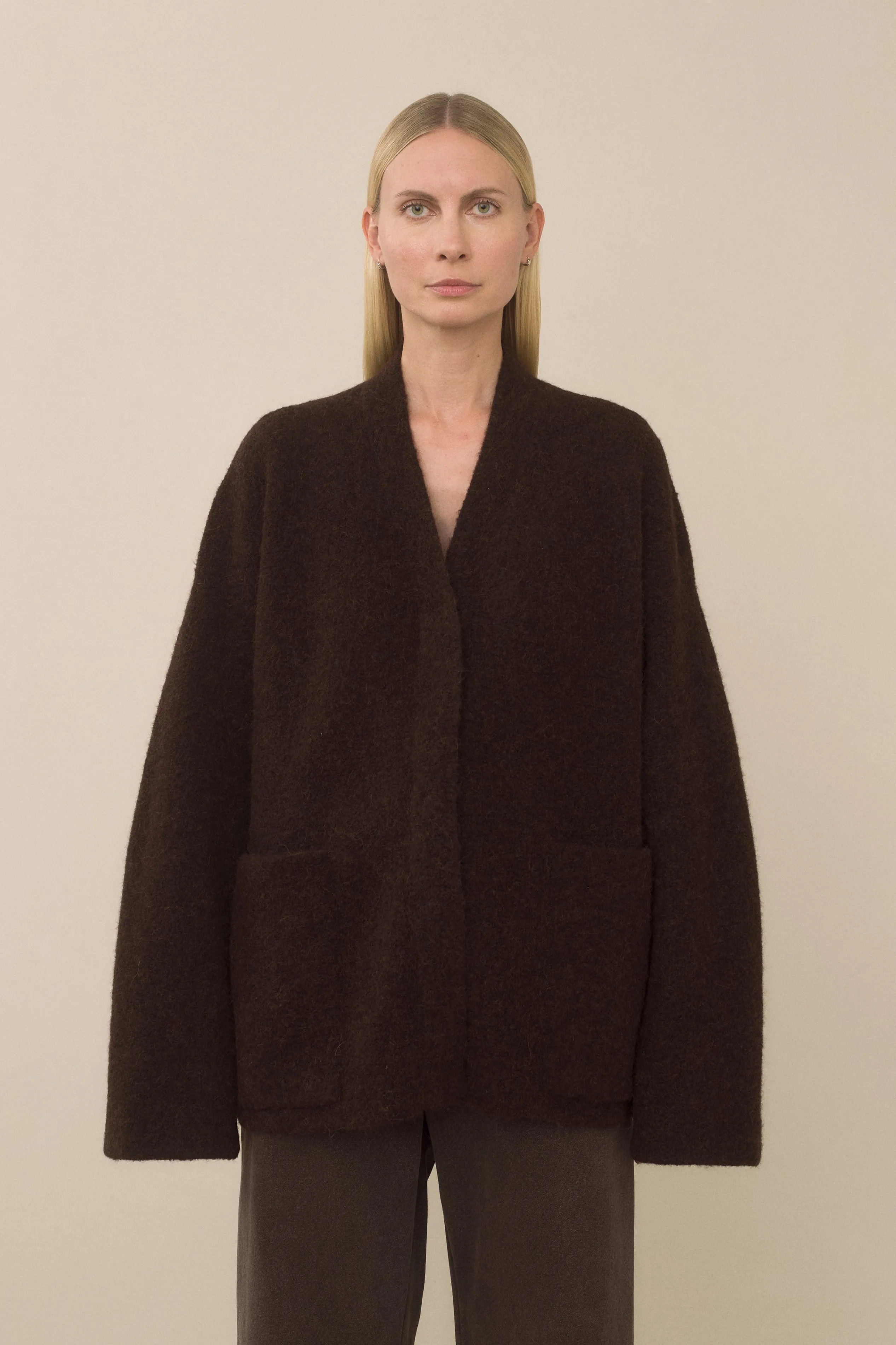 DOUBLE FACE CARDIGAN sold by Lauren Manoogian