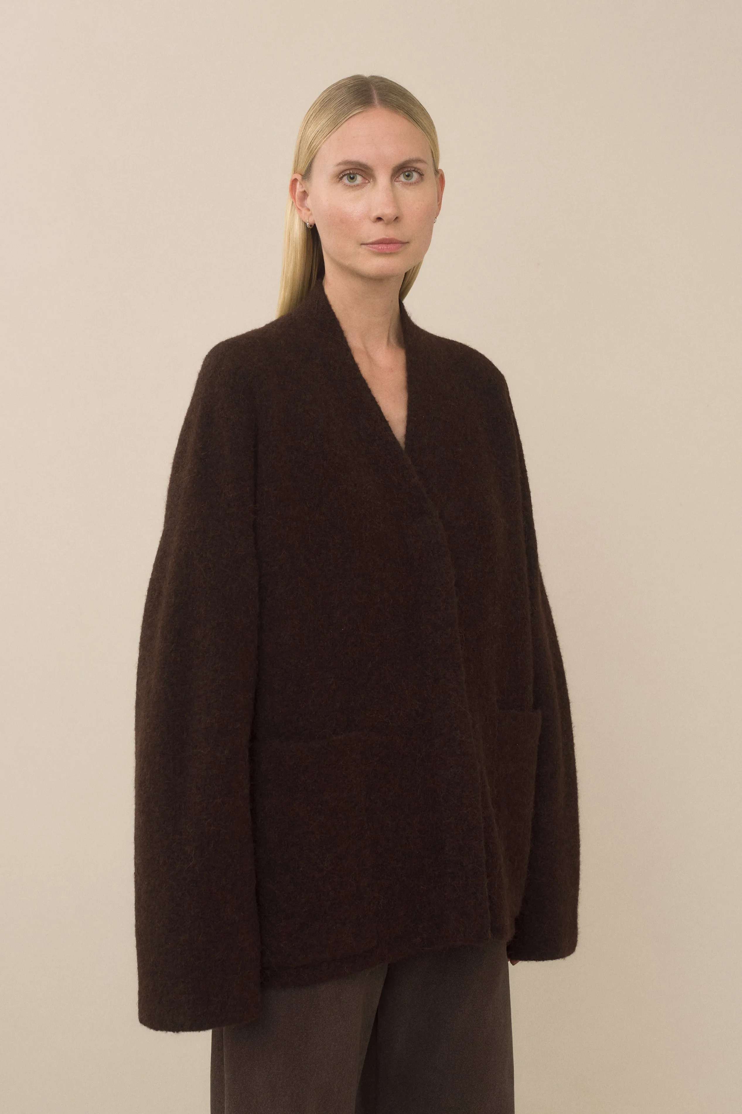 DOUBLE FACE CARDIGAN sold by Lauren Manoogian product image thumbnail 5