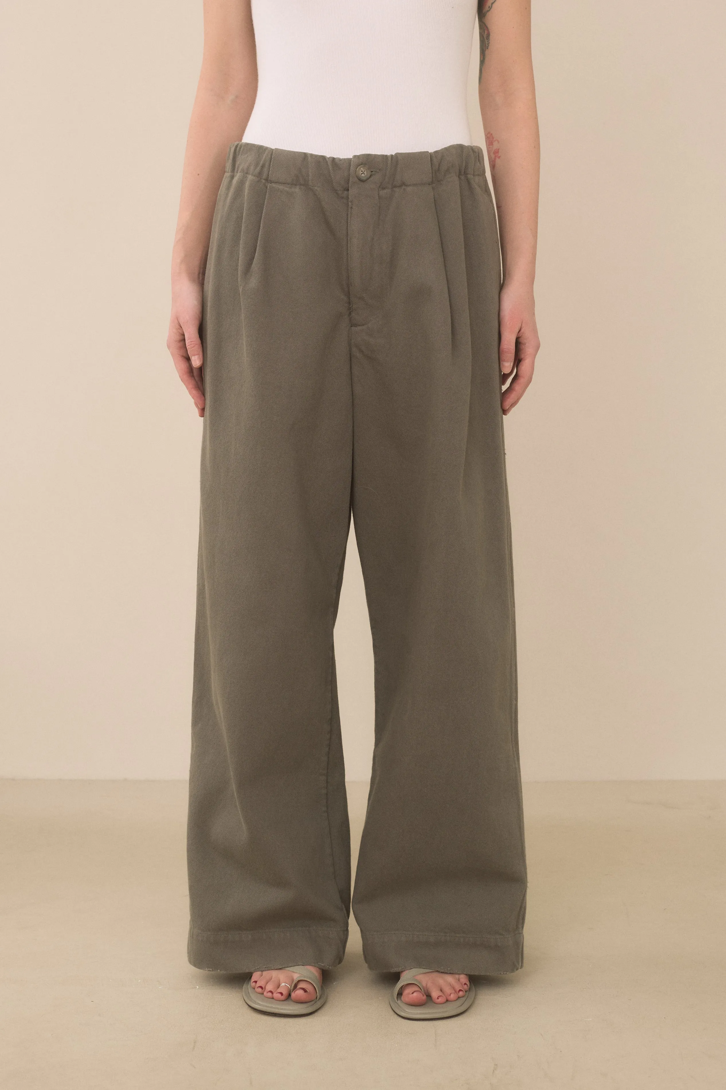 WASHED TROUSER sold by Lauren Manoogian product image thumbnail 2