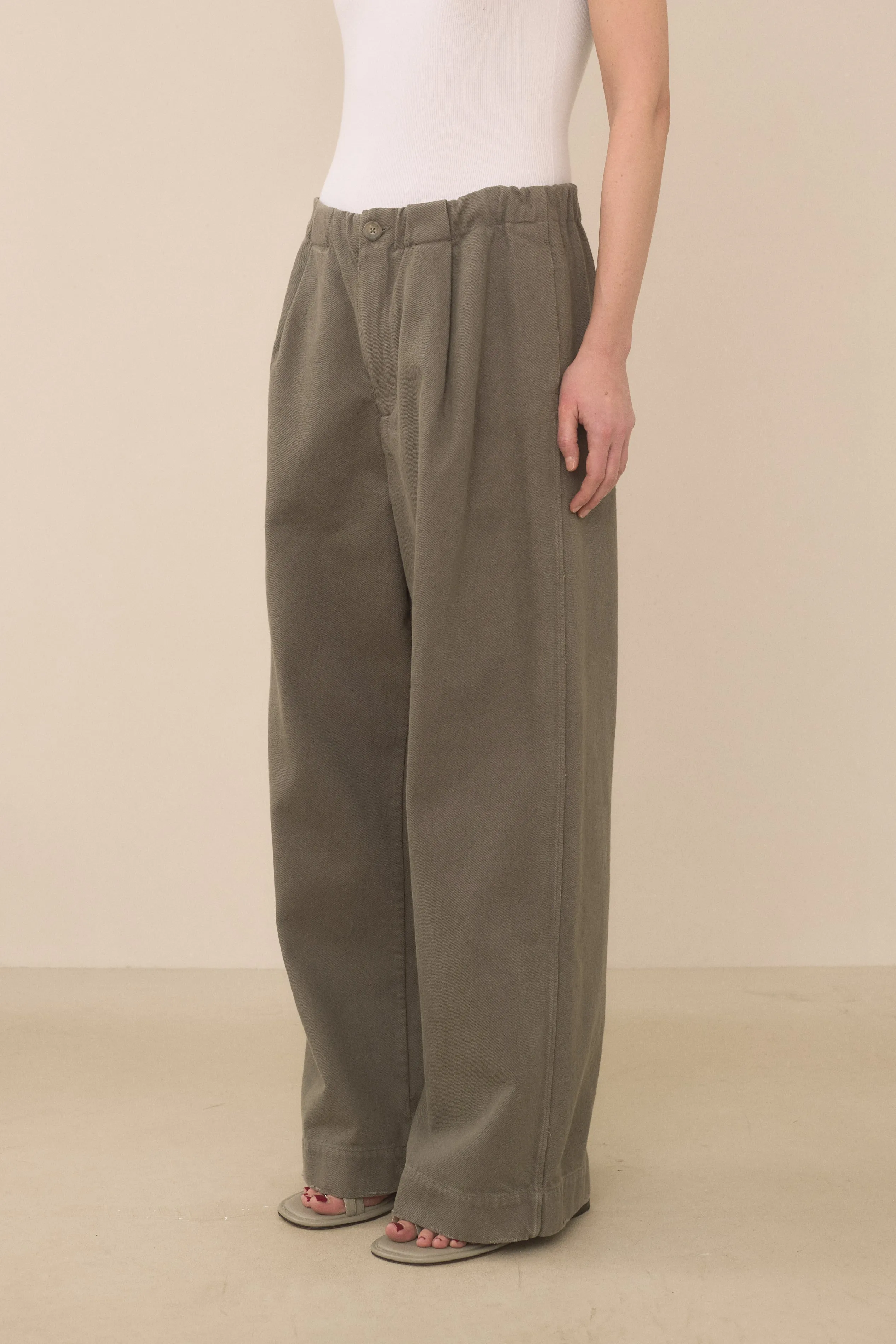 WASHED TROUSER sold by Lauren Manoogian product image thumbnail 5