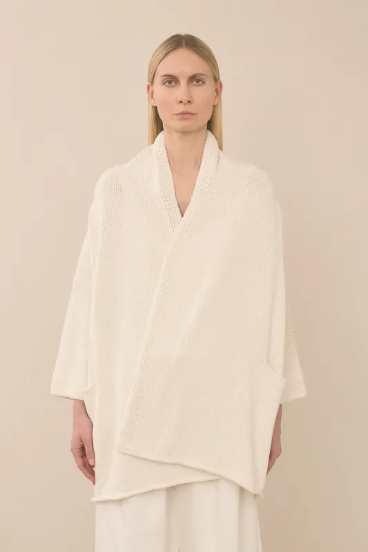 SHAWL CARDIGAN made by Lauren Manoogian