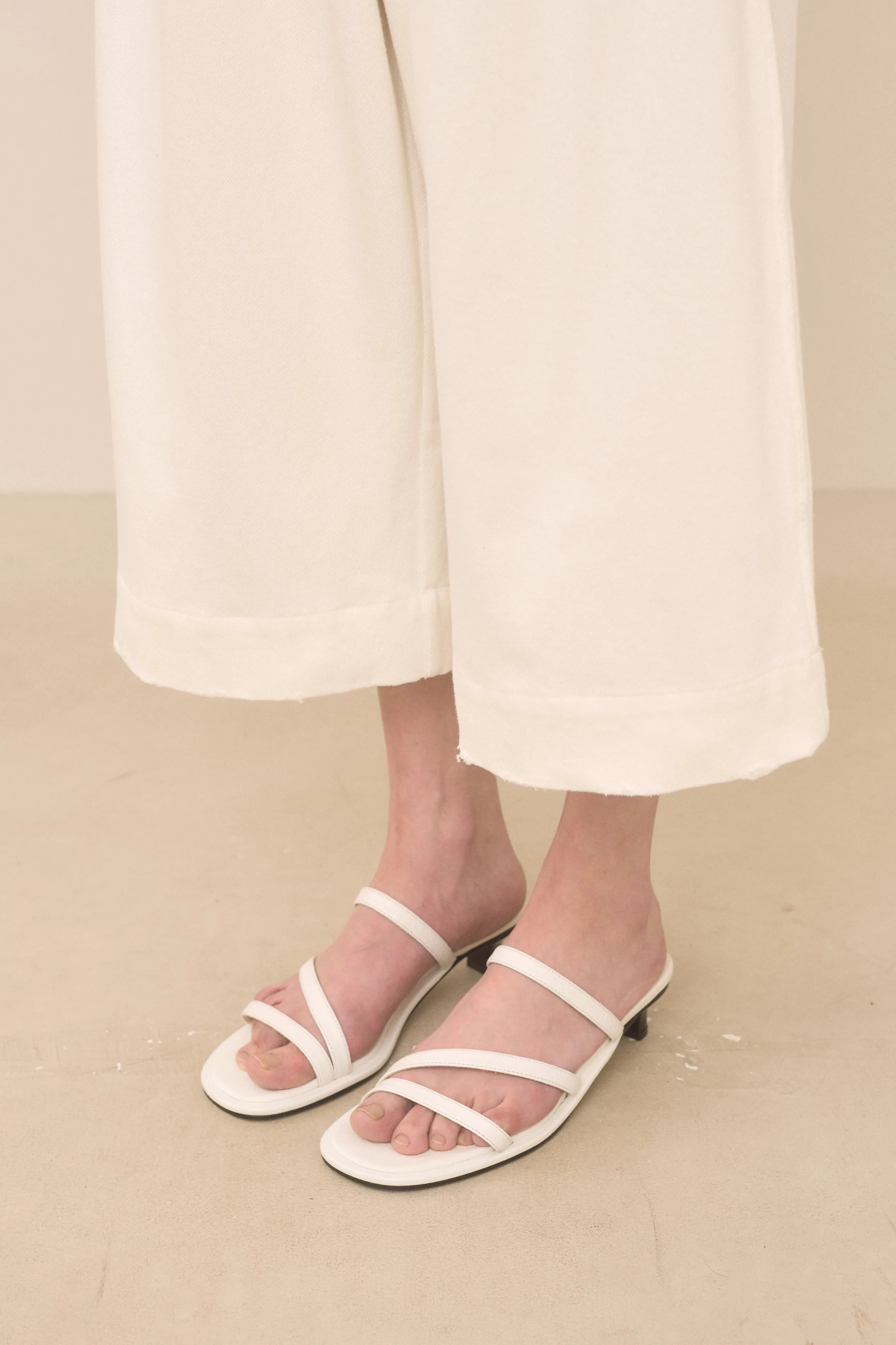 WASHED CROP TROUSER sold by Lauren Manoogian product image thumbnail 5