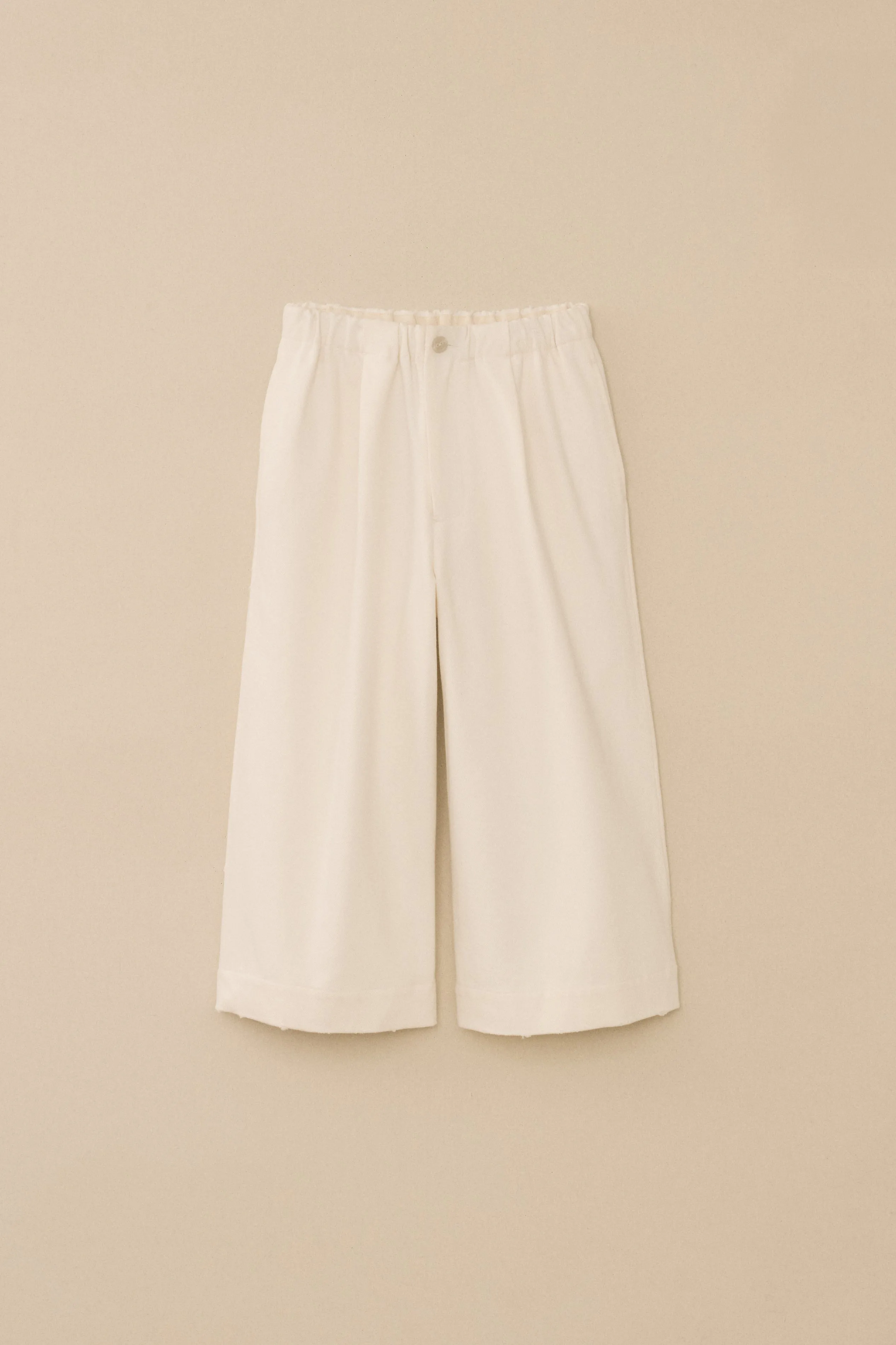 WASHED CROP TROUSER sold by Lauren Manoogian