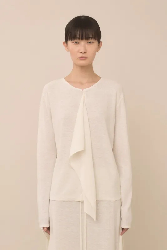 WAVE CARDIGAN made by Lauren Manoogian