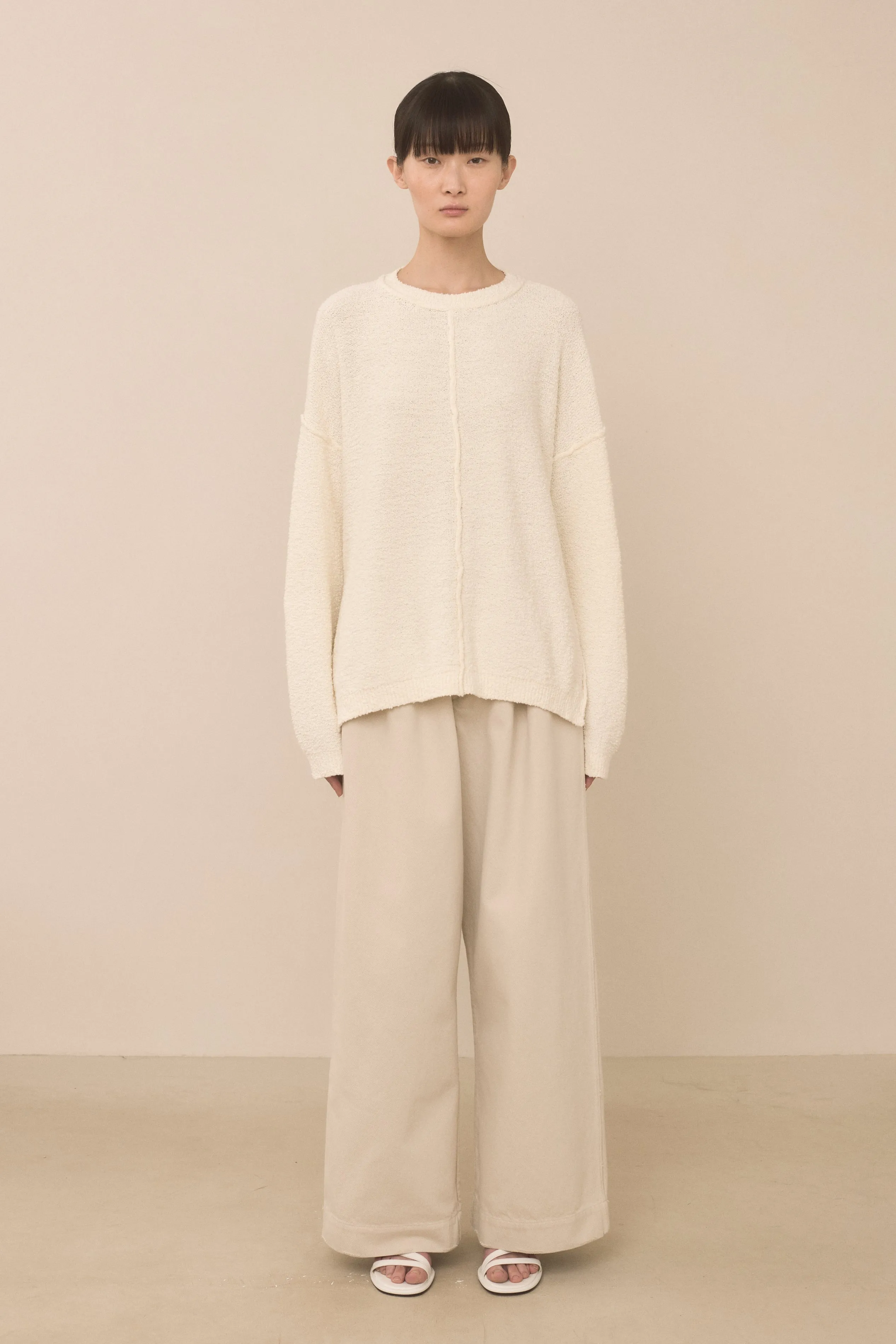 BOUCLE CREWNECK sold by Lauren Manoogian product image thumbnail 2