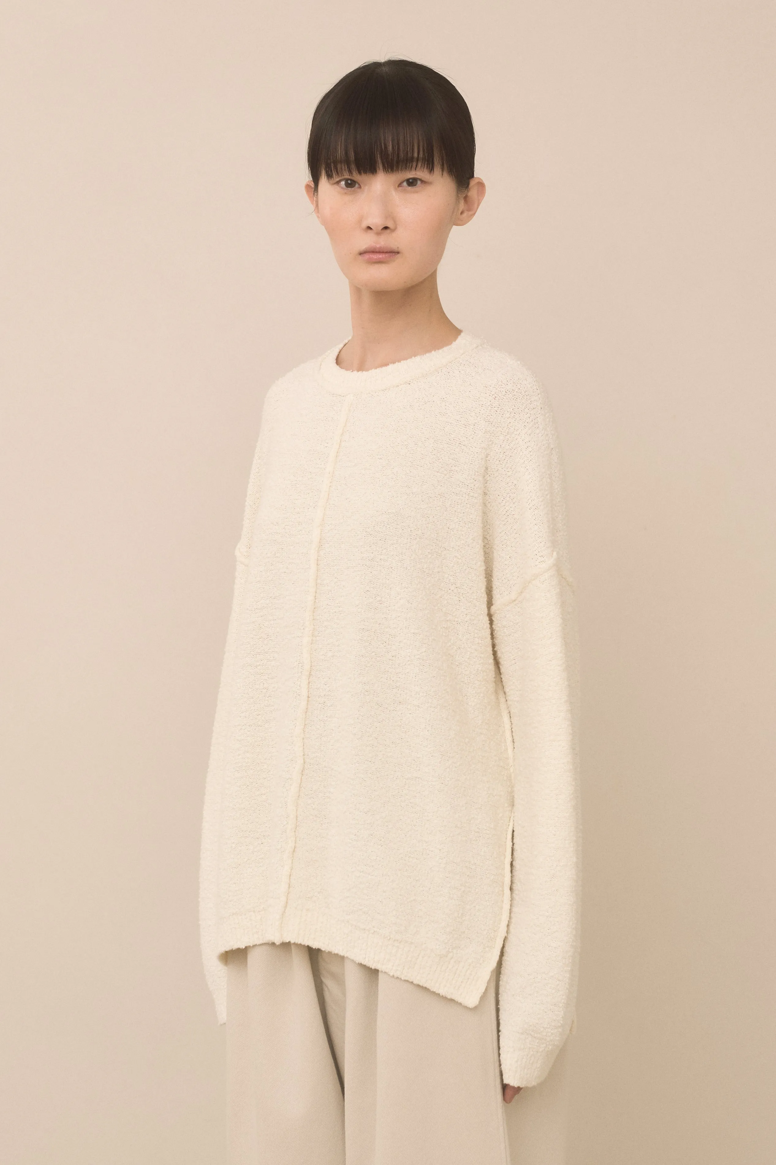BOUCLE CREWNECK sold by Lauren Manoogian product image thumbnail 5