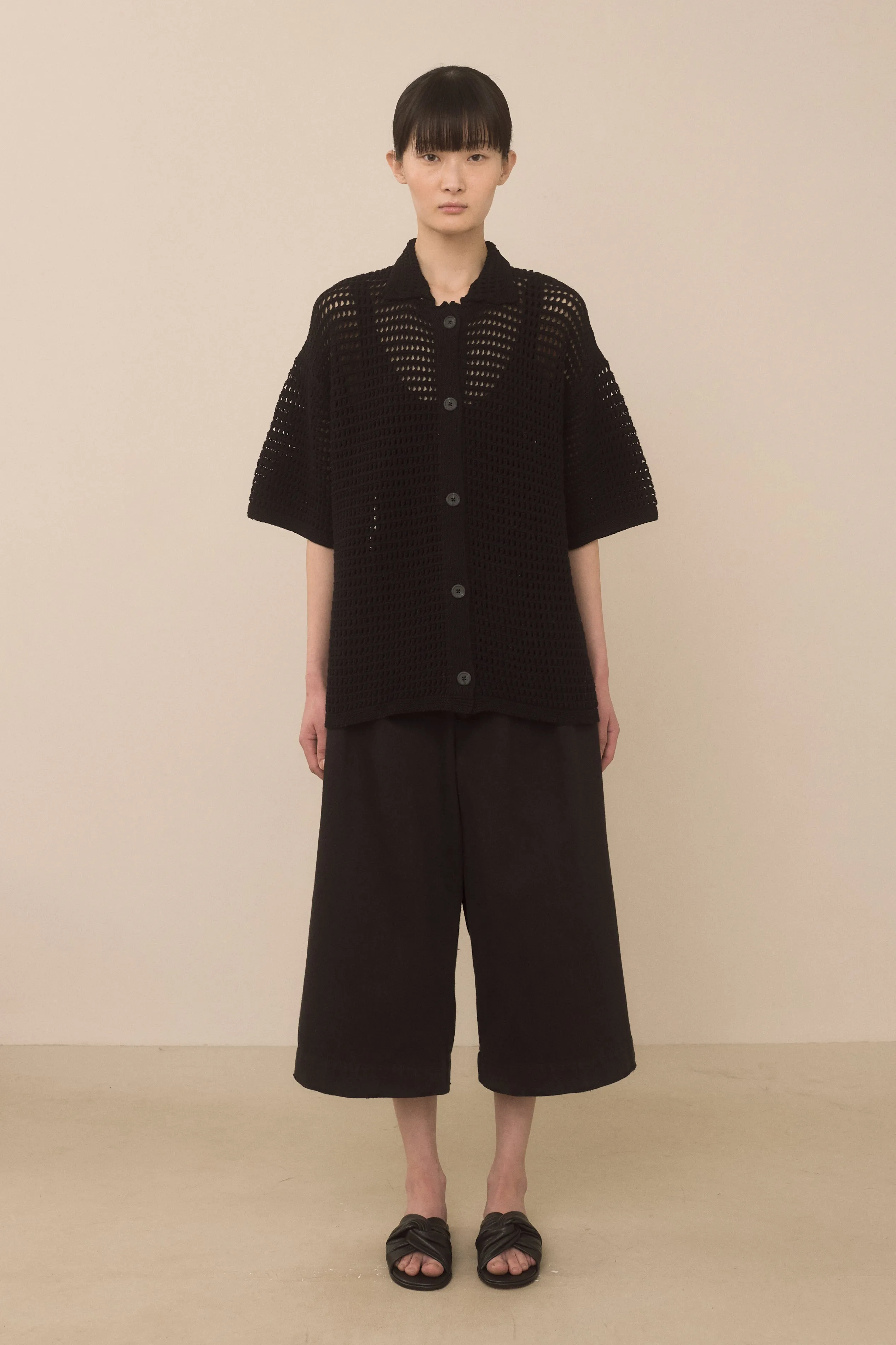 WASHED CROP TROUSER sold by Lauren Manoogian product image thumbnail 2