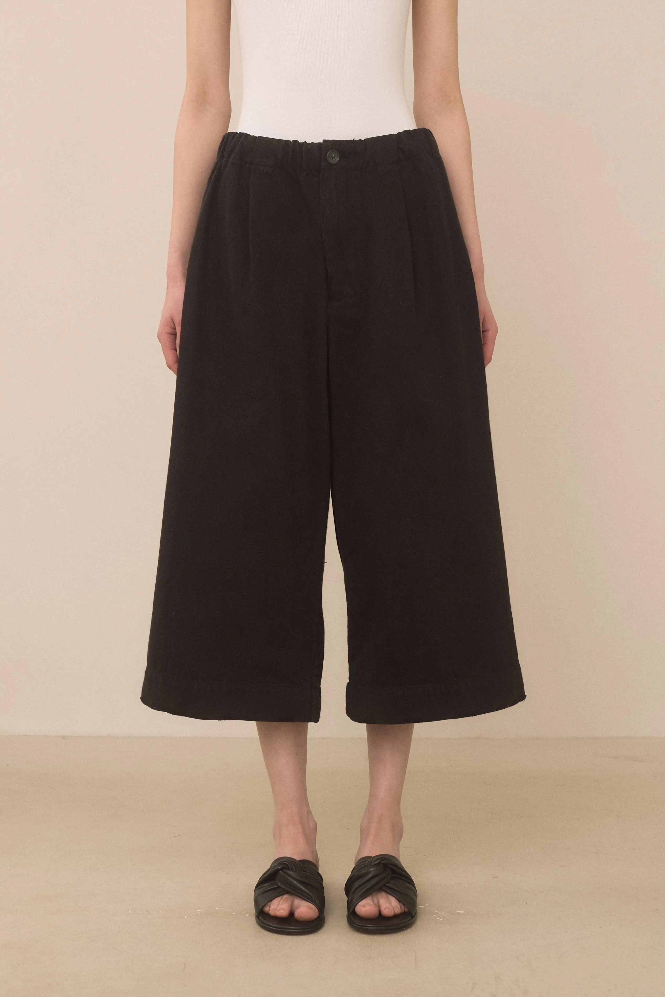WASHED CROP TROUSER sold by Lauren Manoogian product image thumbnail 3