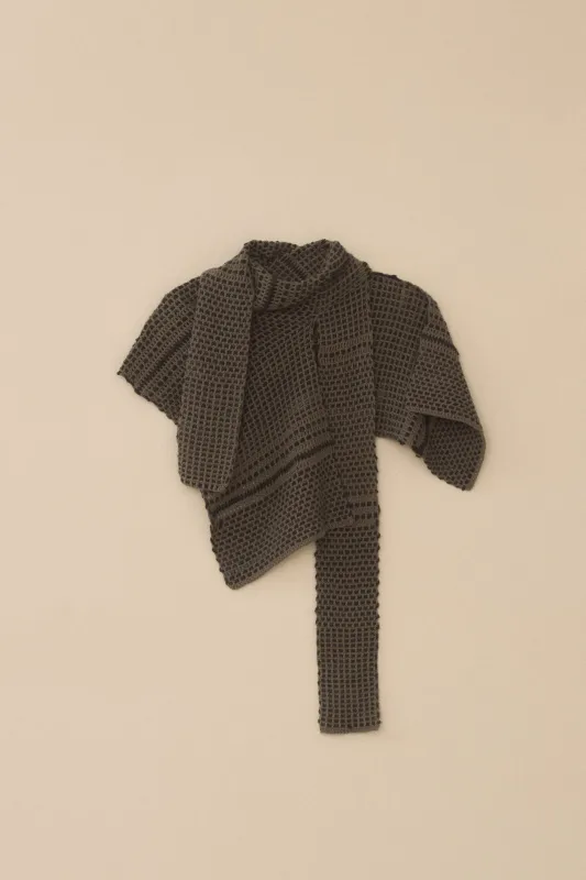 EMBROIDERED WRAP made by Lauren Manoogian