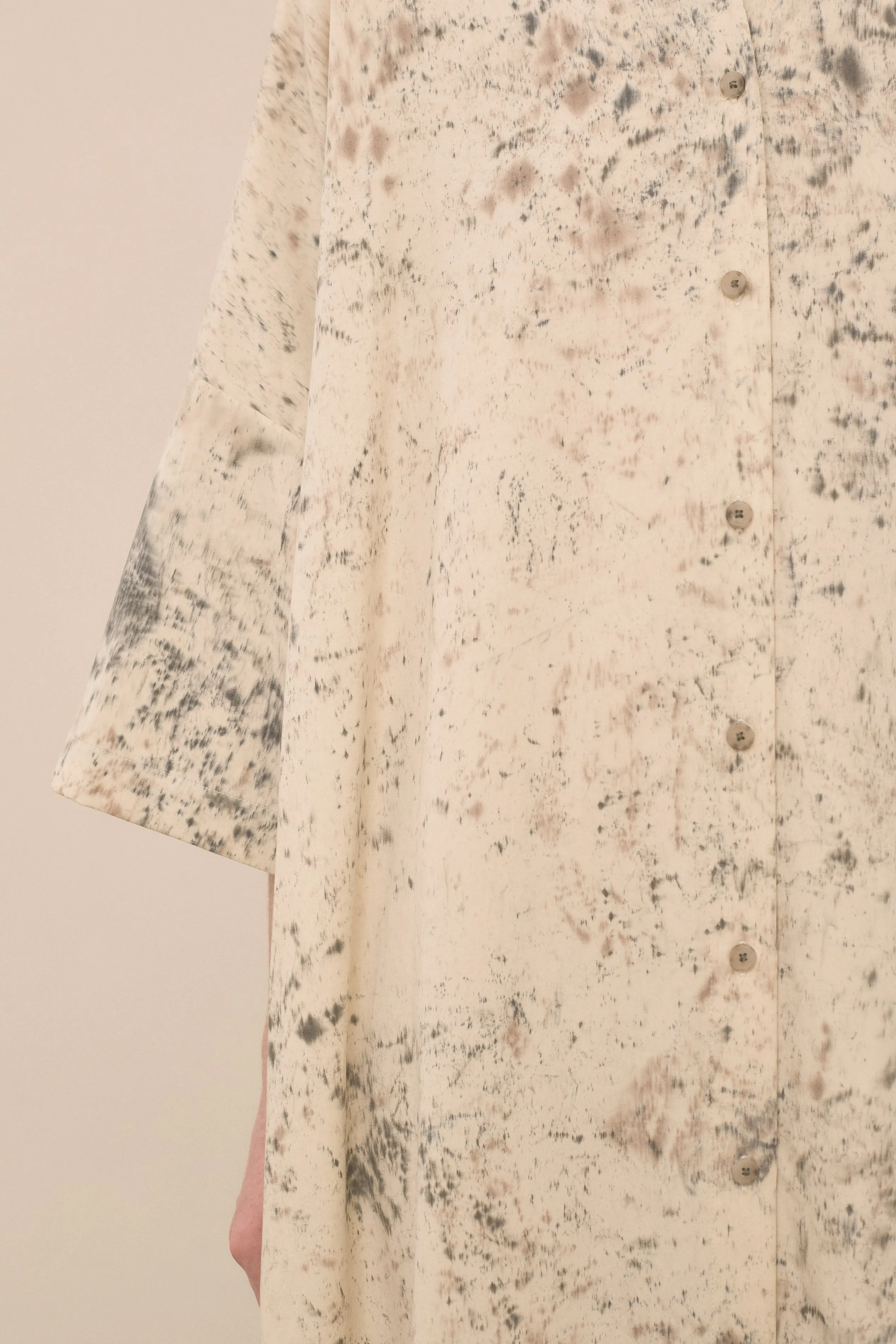 HANDPAINT SHIRT DRESS sold by Lauren Manoogian product image thumbnail 3