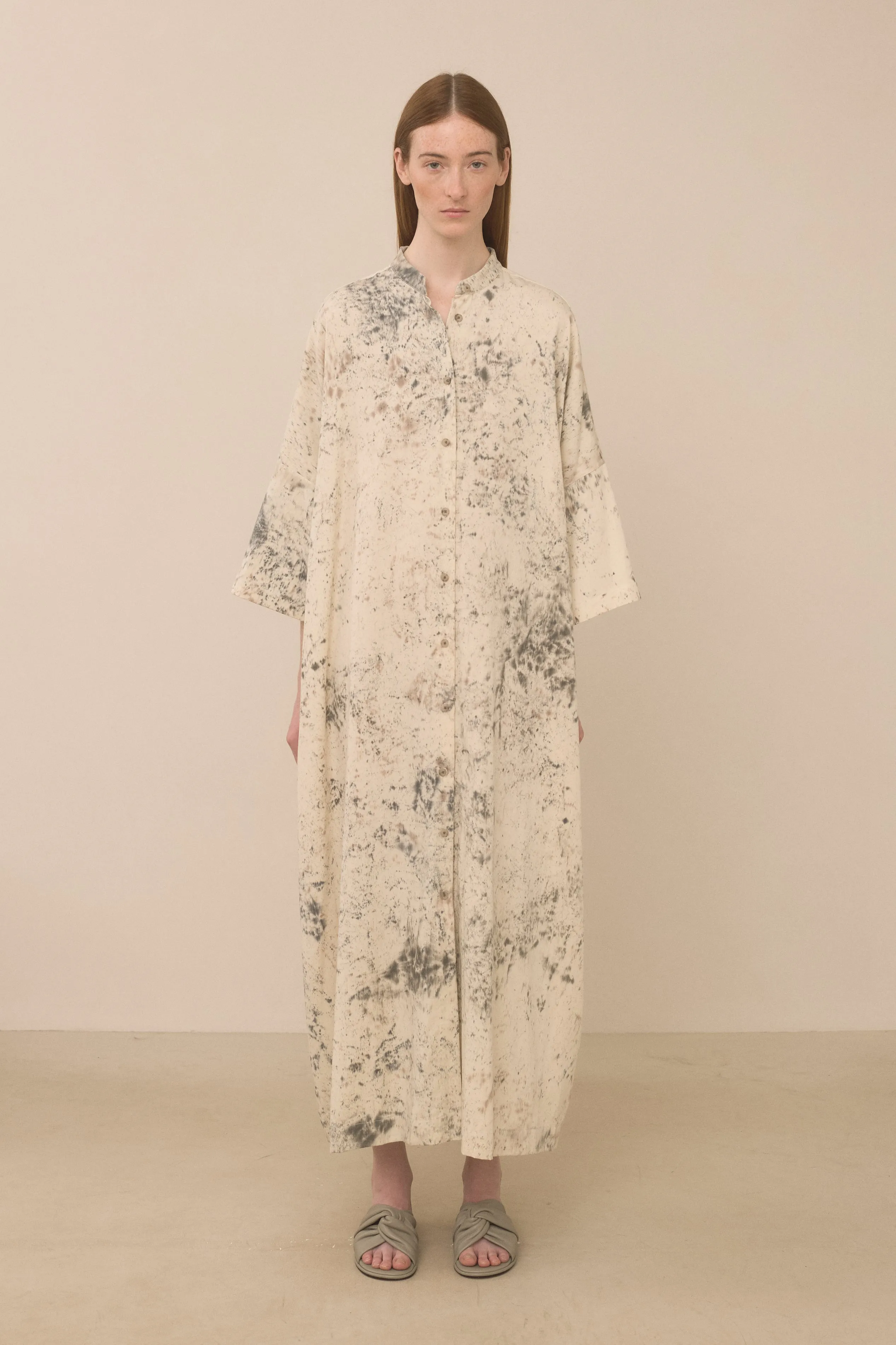 HANDPAINT SHIRT DRESS sold by Lauren Manoogian