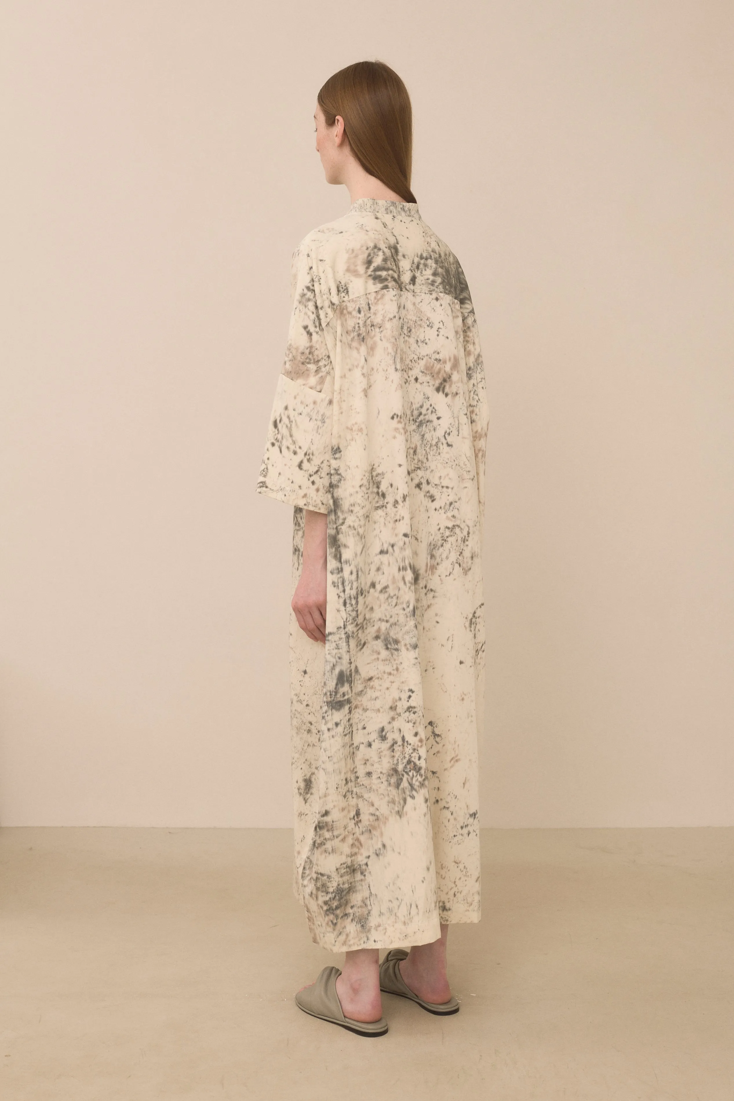 HANDPAINT SHIRT DRESS sold by Lauren Manoogian product image thumbnail 5