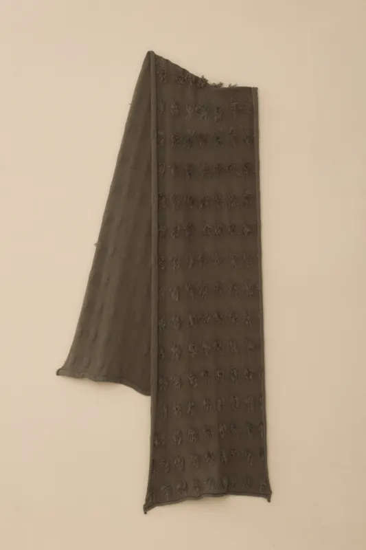 TUFTED WRAP made by Lauren Manoogian