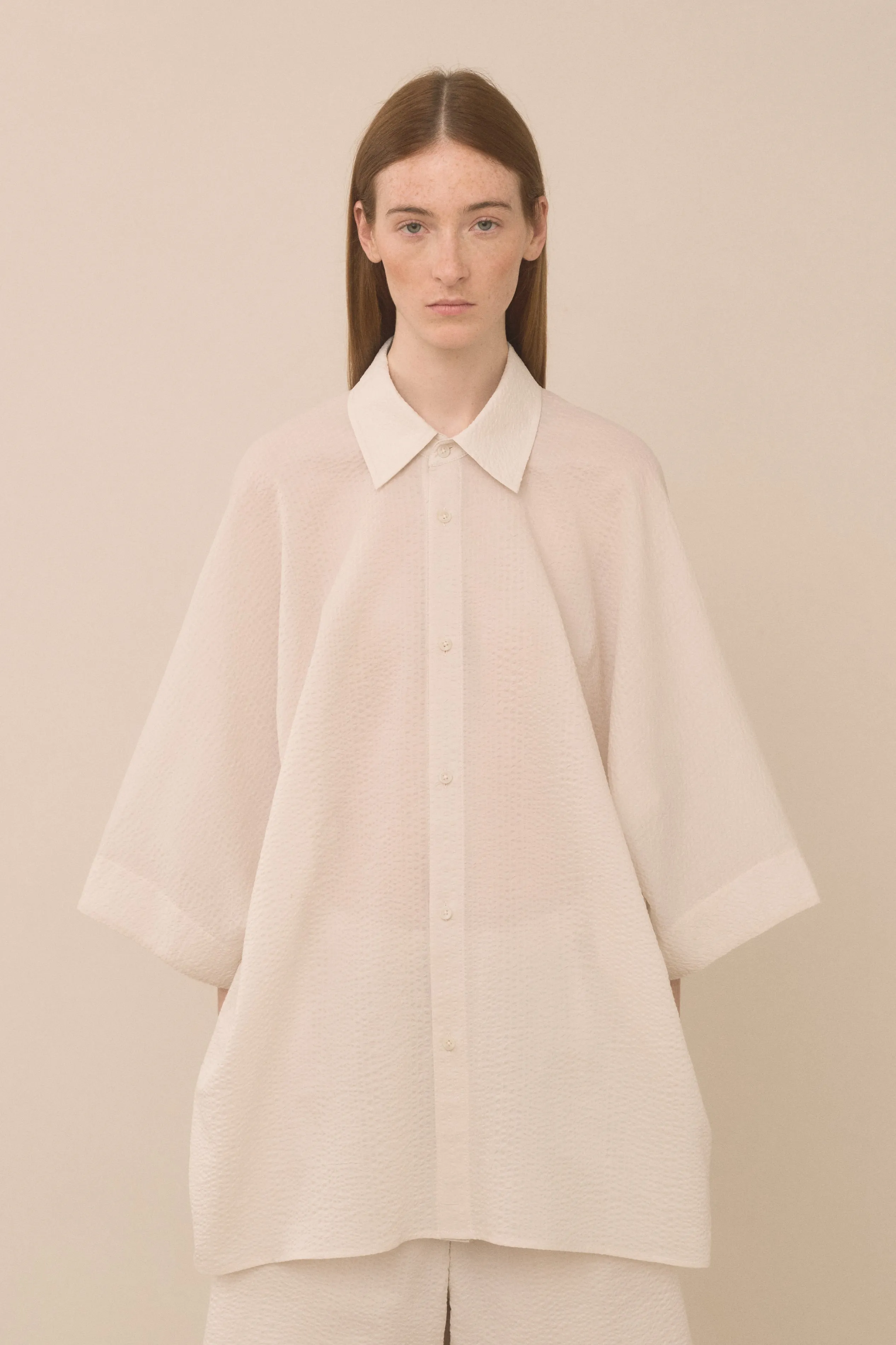 PEBBLED SHIRT sold by Lauren Manoogian