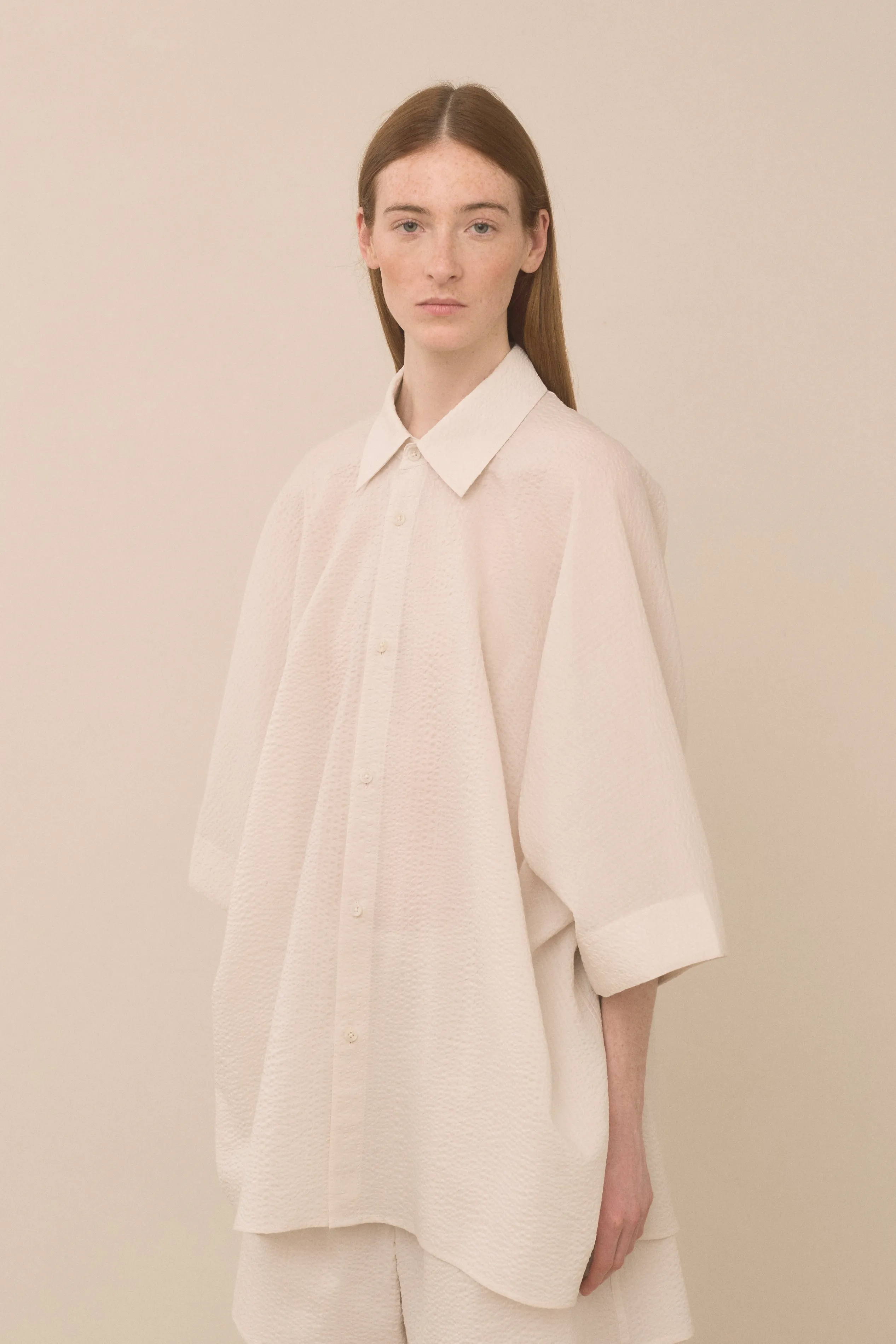 PEBBLED SHIRT sold by Lauren Manoogian product image thumbnail 5