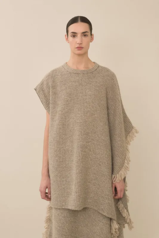 KNITWEAVE GILET made by Lauren Manoogian