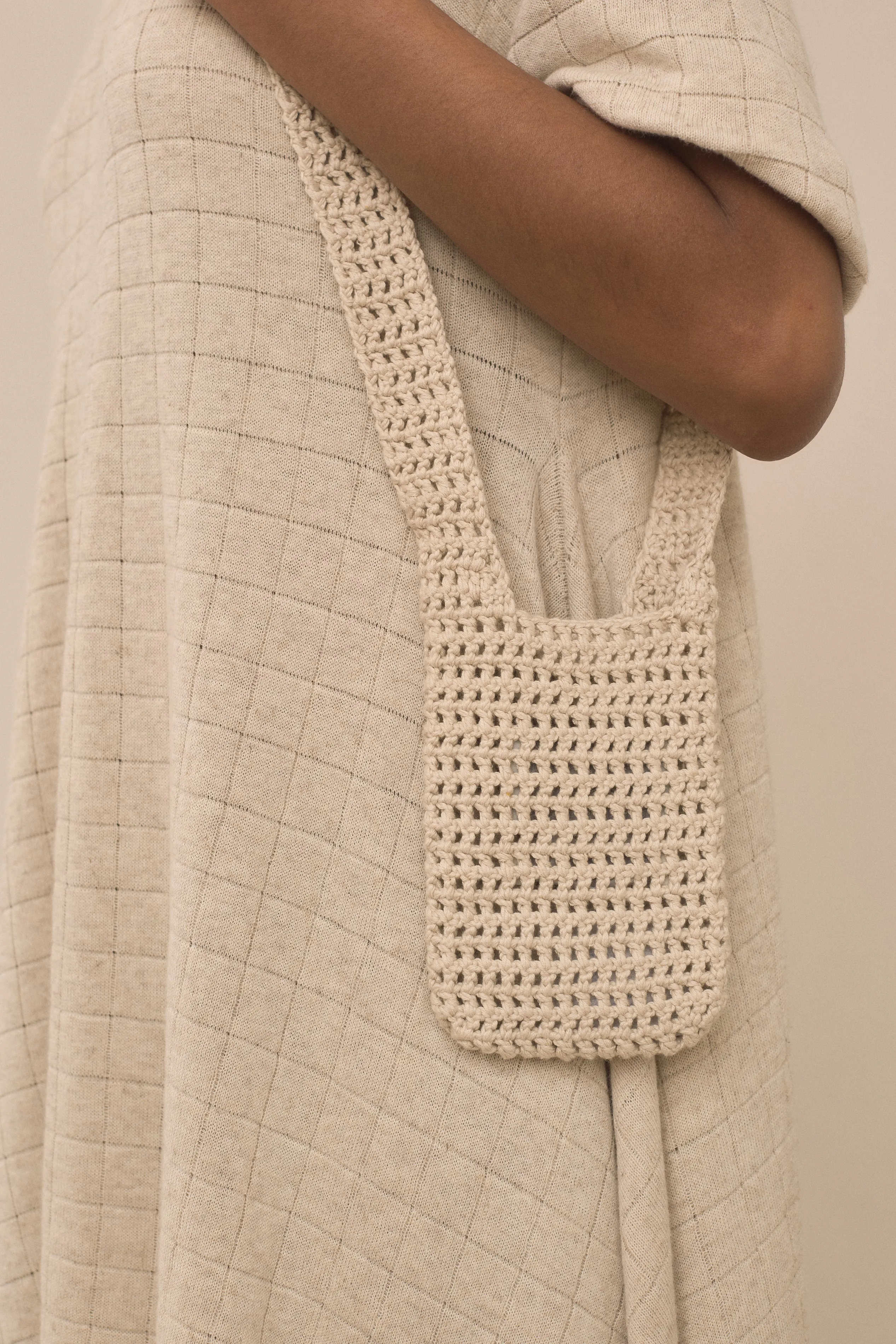 CROCHET NET POUCH sold by Lauren Manoogian product image thumbnail 3