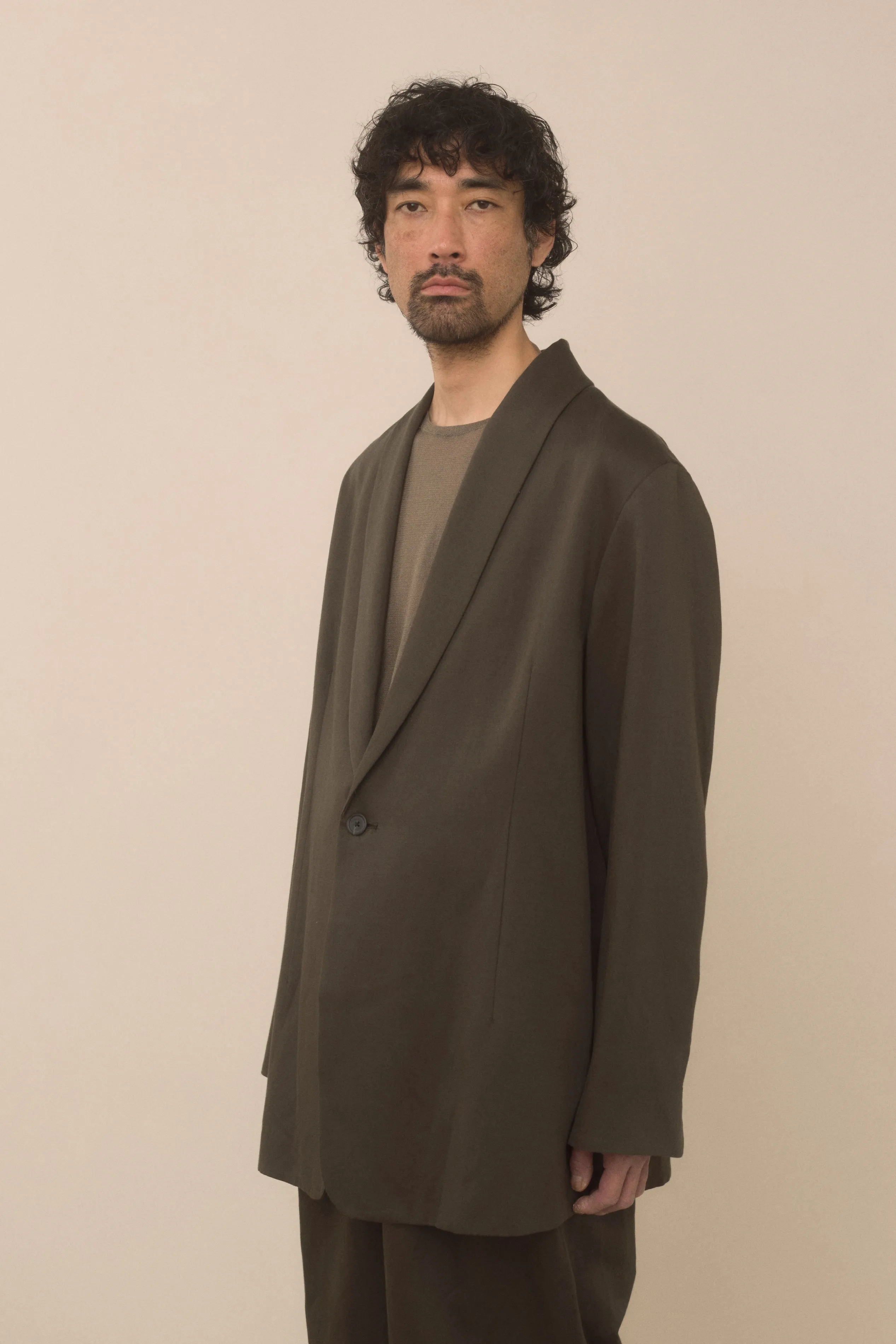 SATIN BLAZER sold by Lauren Manoogian product image thumbnail 5