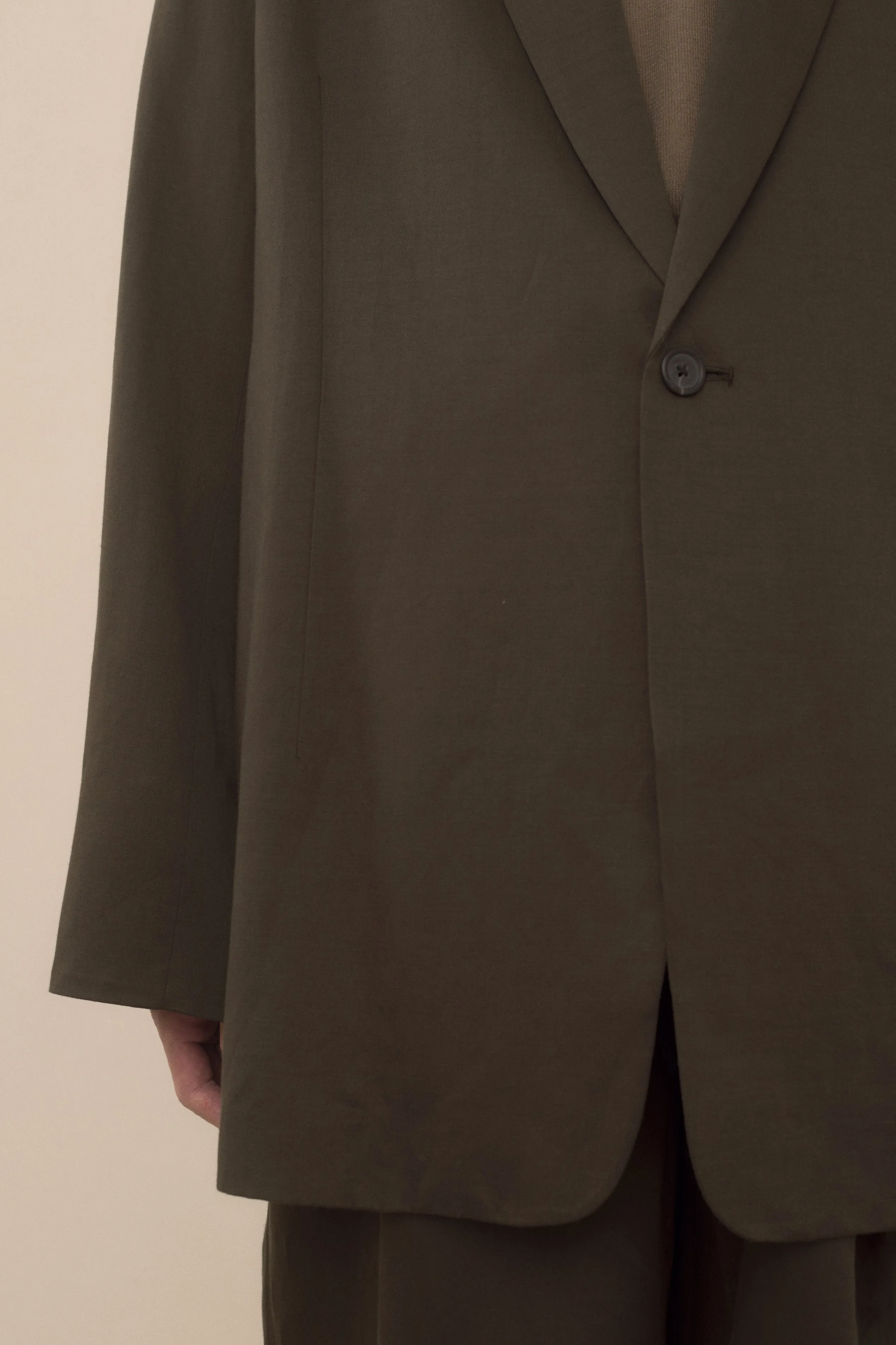 SATIN BLAZER sold by Lauren Manoogian product image thumbnail 4