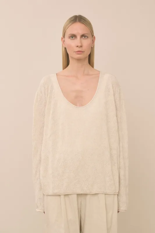 TERRA PULLOVER made by Lauren Manoogian