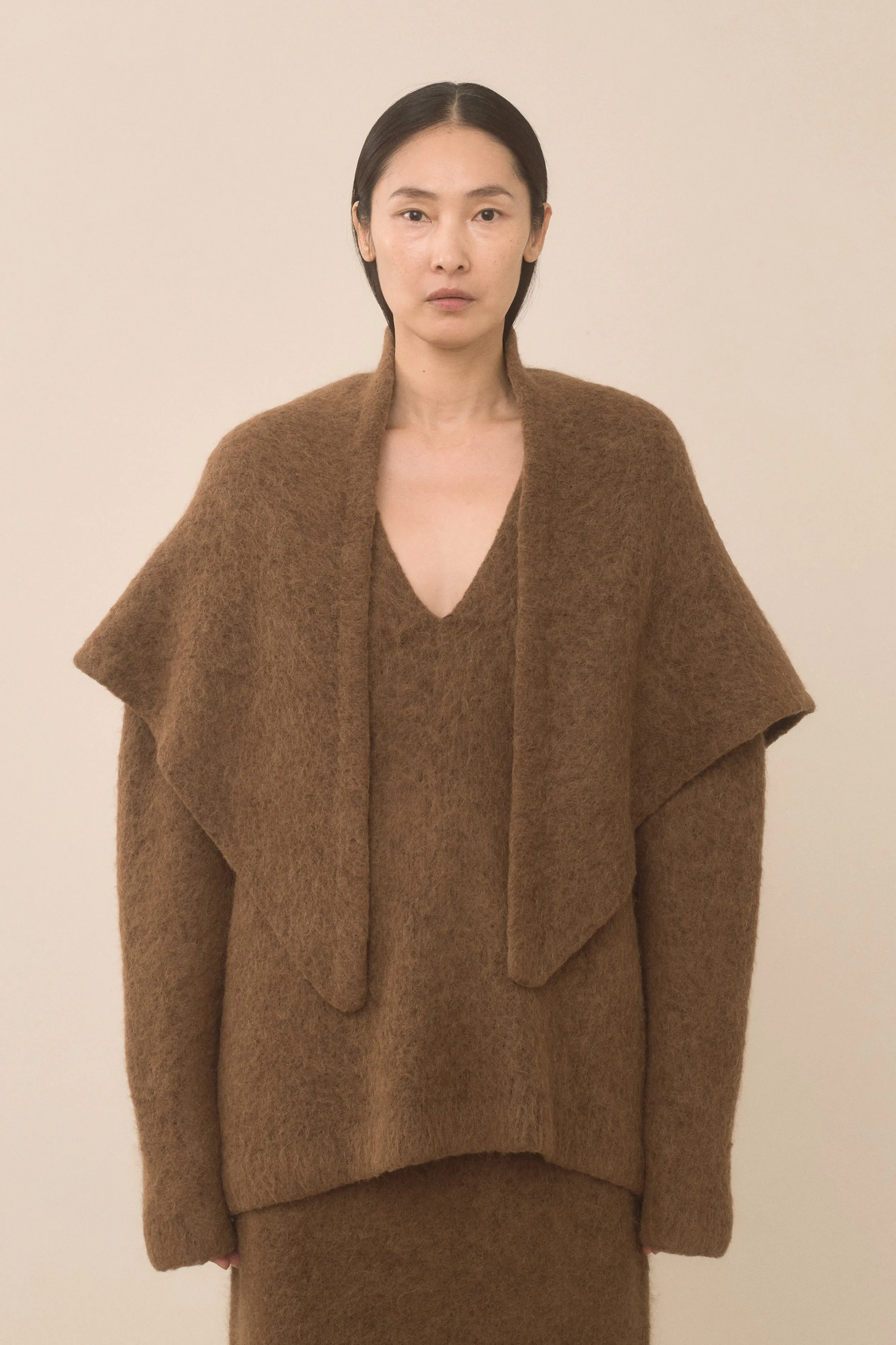 BRUSHED TRIANGLE WRAP sold by Lauren Manoogian product image thumbnail 2