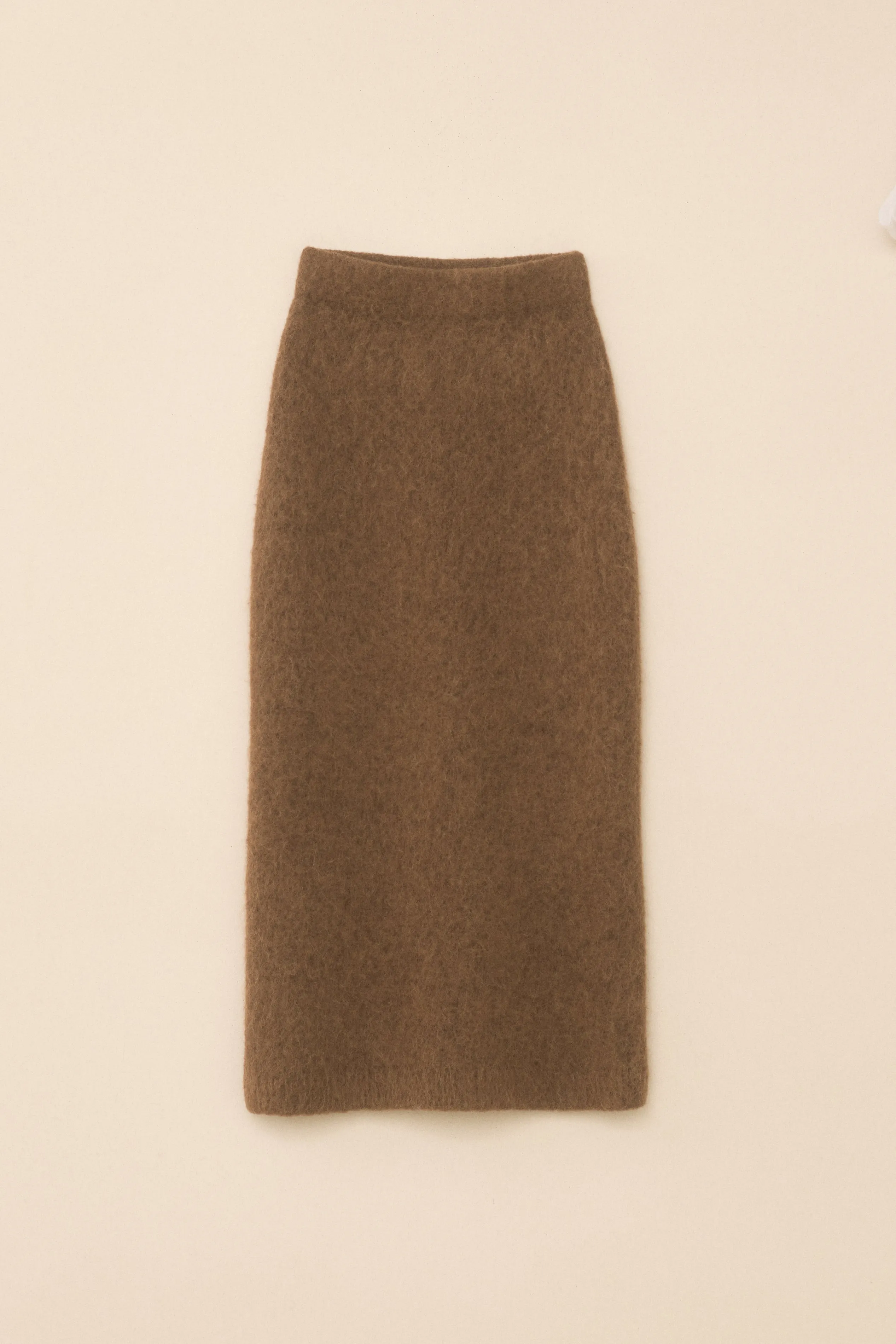 BRUSHED PENCIL SKIRT sold by Lauren Manoogian